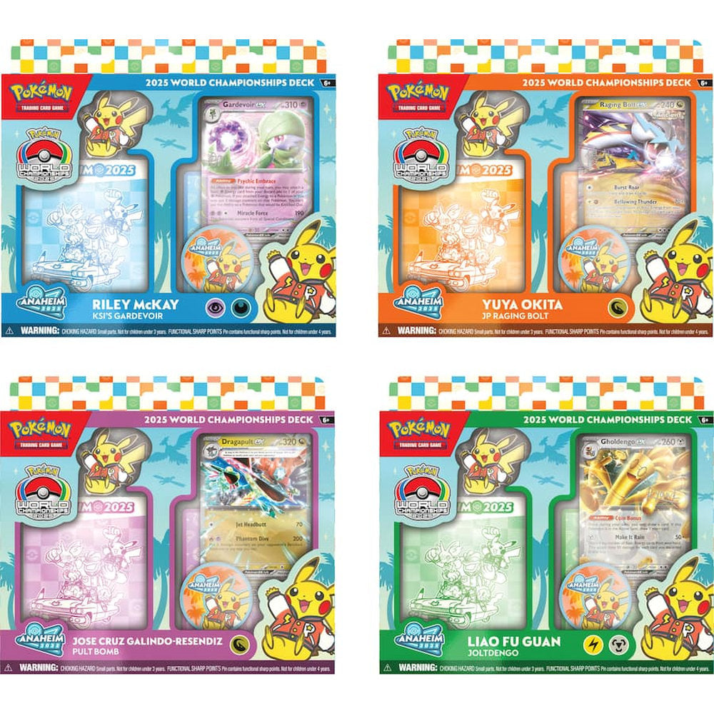 Pokemon TCG Pokemon 2025 World Championships Deck Box (RANDOM)