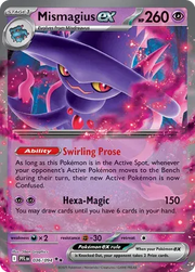 2026 Mega Evolutions Phantasmal Flames Mismagius EX 036/094 - Double Rare by Fabio’s Black Box on MYNTED