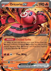 2026 Mega Evolutions Phantasmal Flames Oricoro EX 018/094 - Double Rare by Fabio’s Black Box on MYNTED