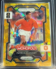 2026 Panini Prizm Monopoly FIFA World Cup Patrick Kluivert 72 Gold Cracked Ice by House Of Cards on MYNTED