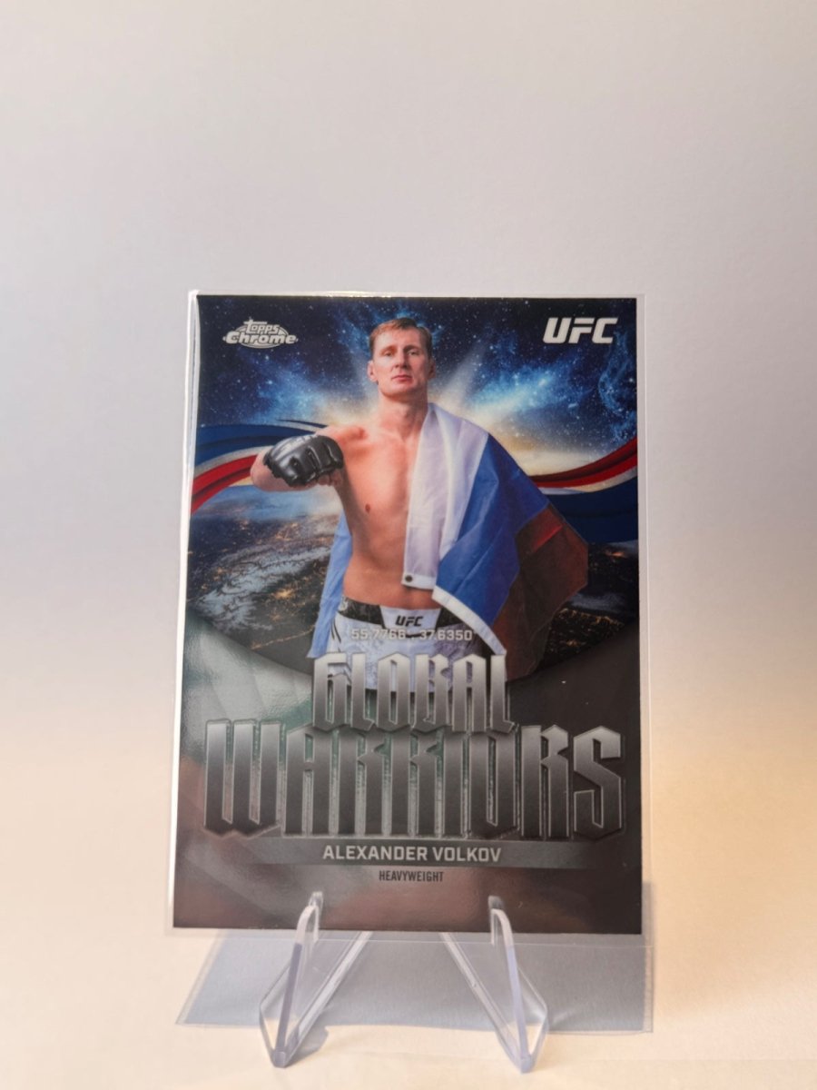 2026 Topps Chrome UFC Alexander Volkov Global Warriors #GW-7 by BOCASU on MYNTED