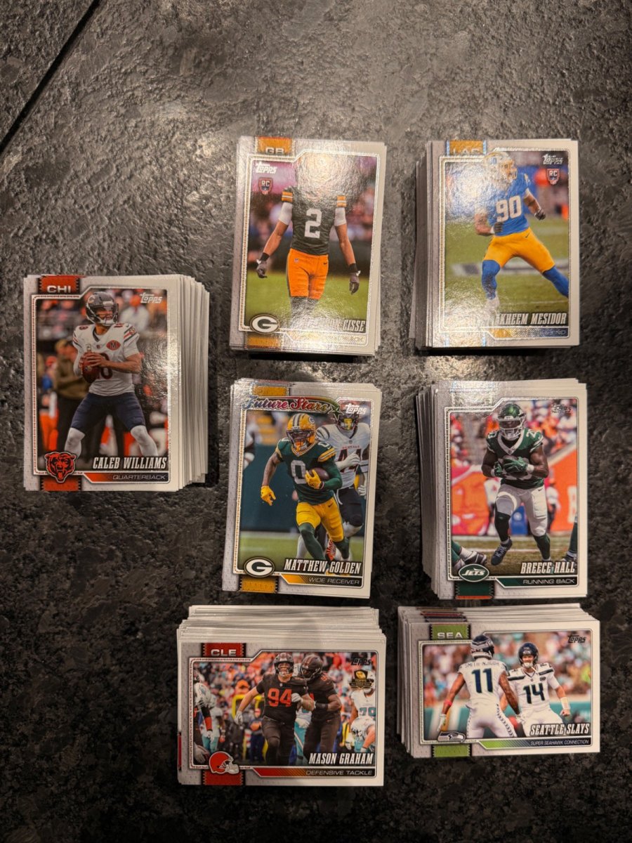 2026 Topps Flagship Football 600+ Card Bulk Lot – 150+ Rookies, QBs & Future Stars by BOCASU on MYNTED