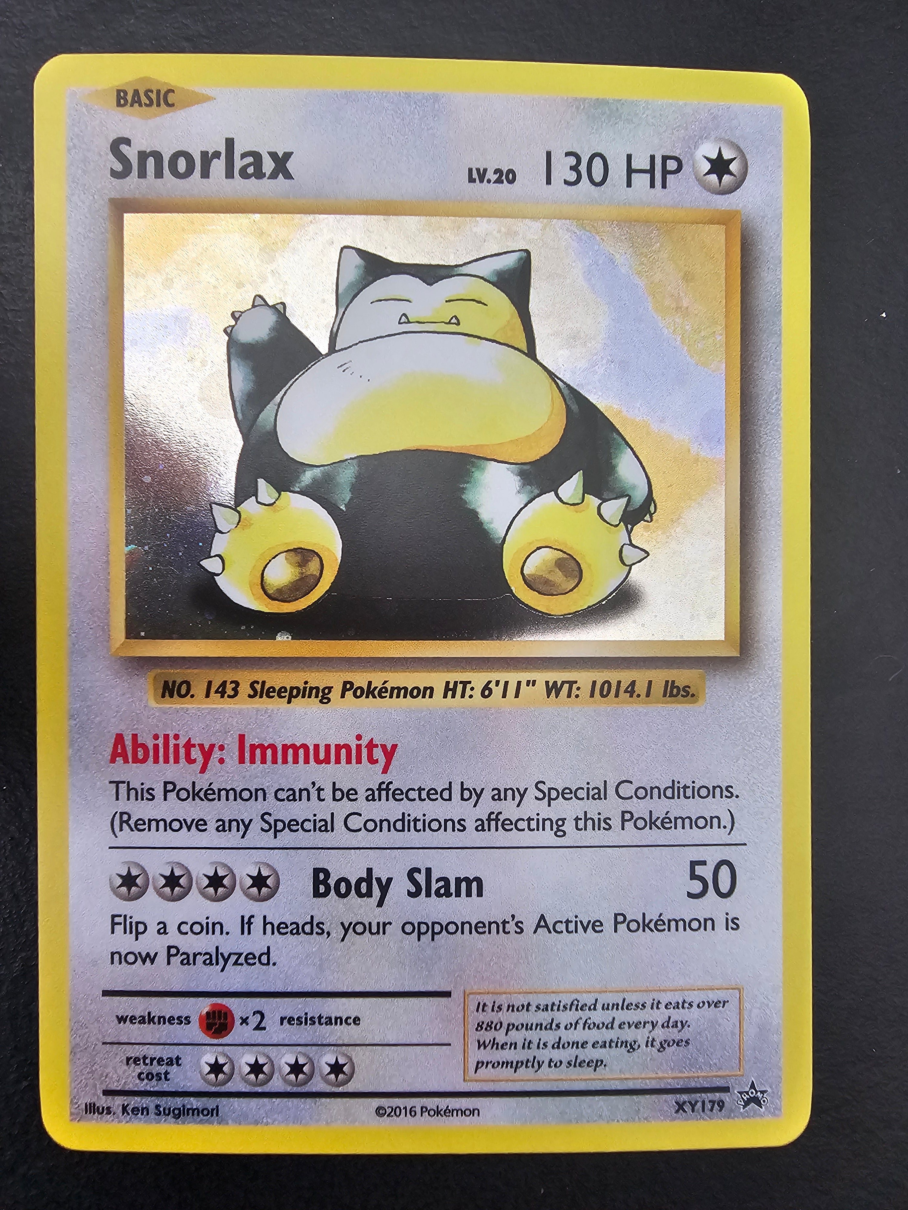XY Promos Snorlax XY179 - LP