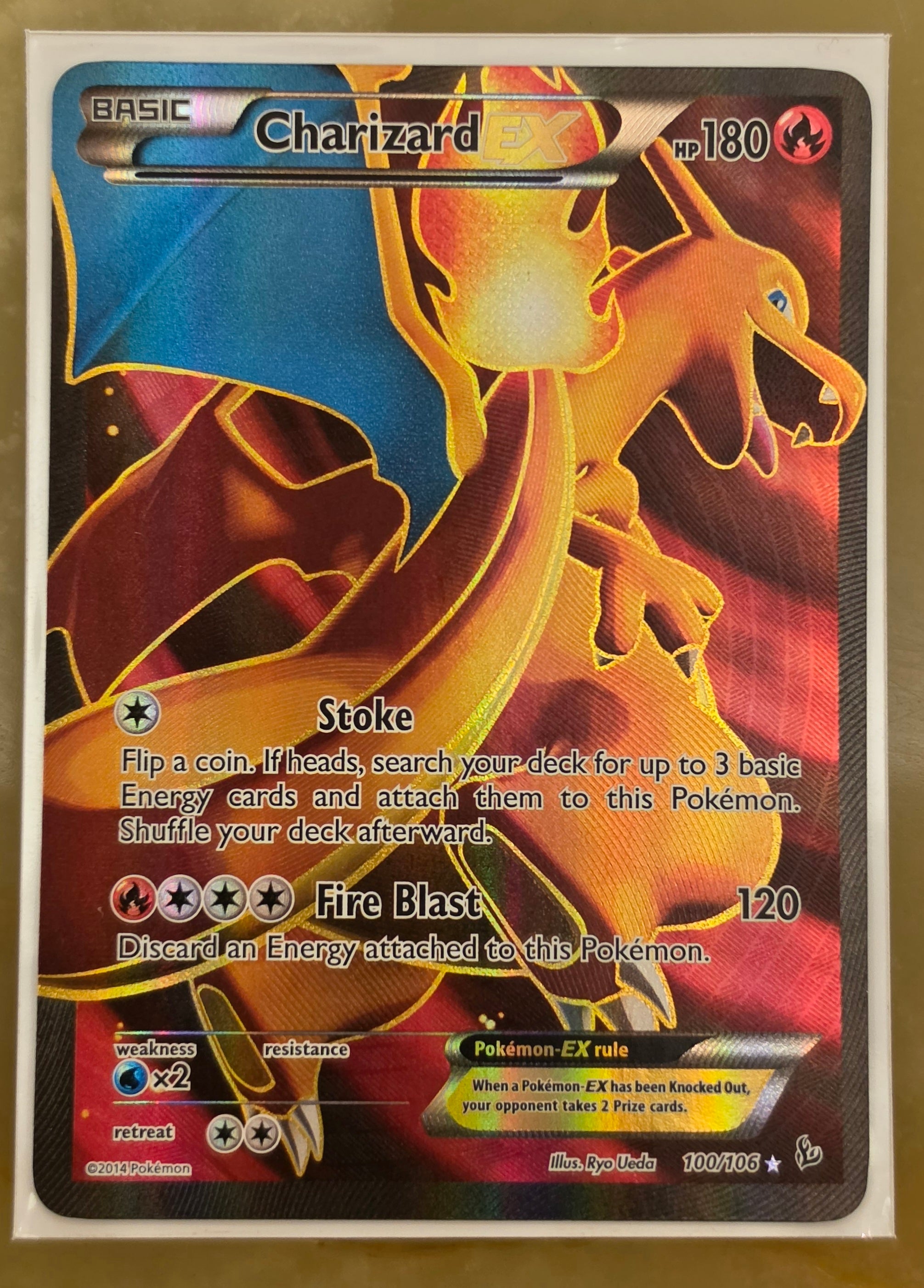 Charizard Ex 100/106 LP