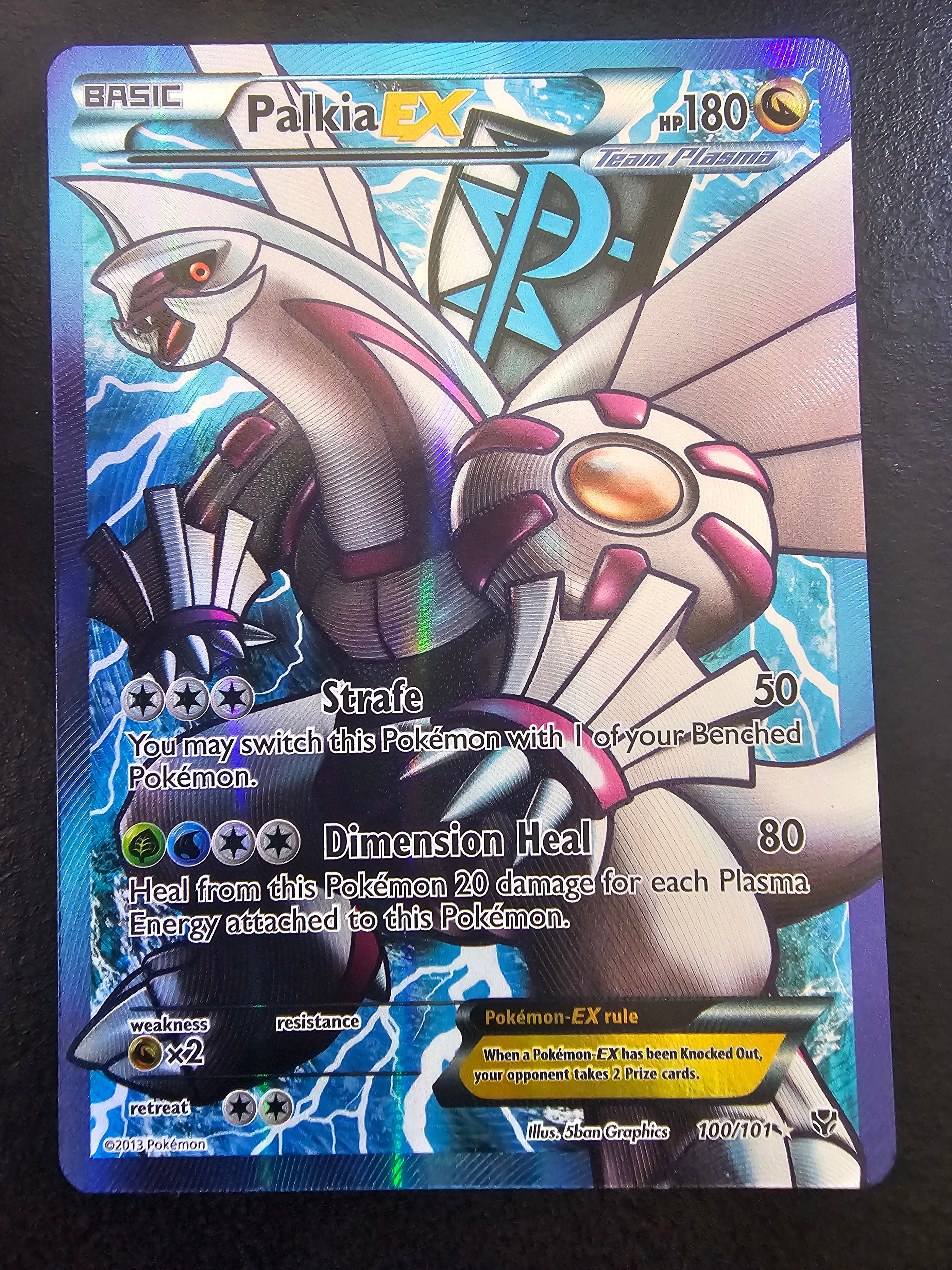 Plasma Blast Palkia Ex 100 - LP