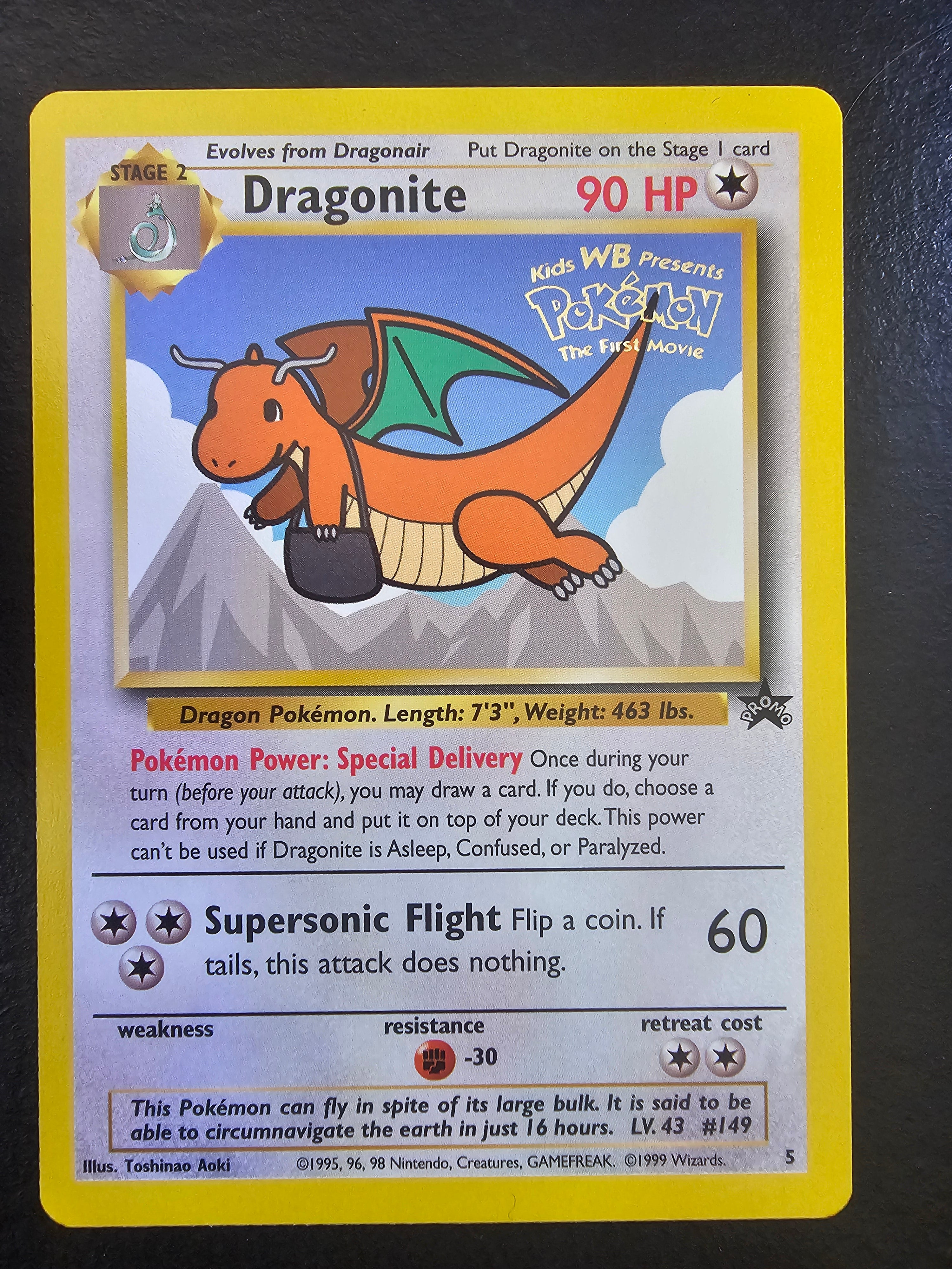 WoTC Promo Dragonite 5 - LP