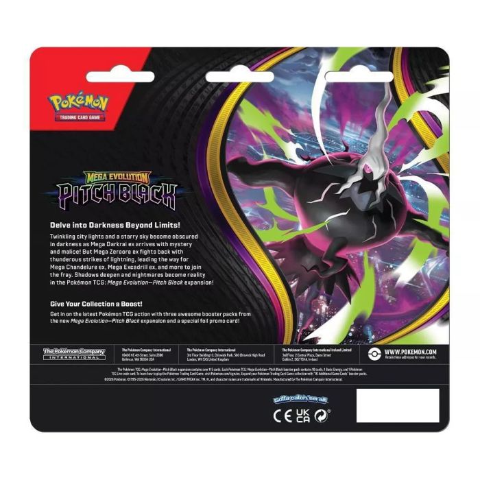 Pokemon Pitch Black 3 Pack Blister [Binacle]