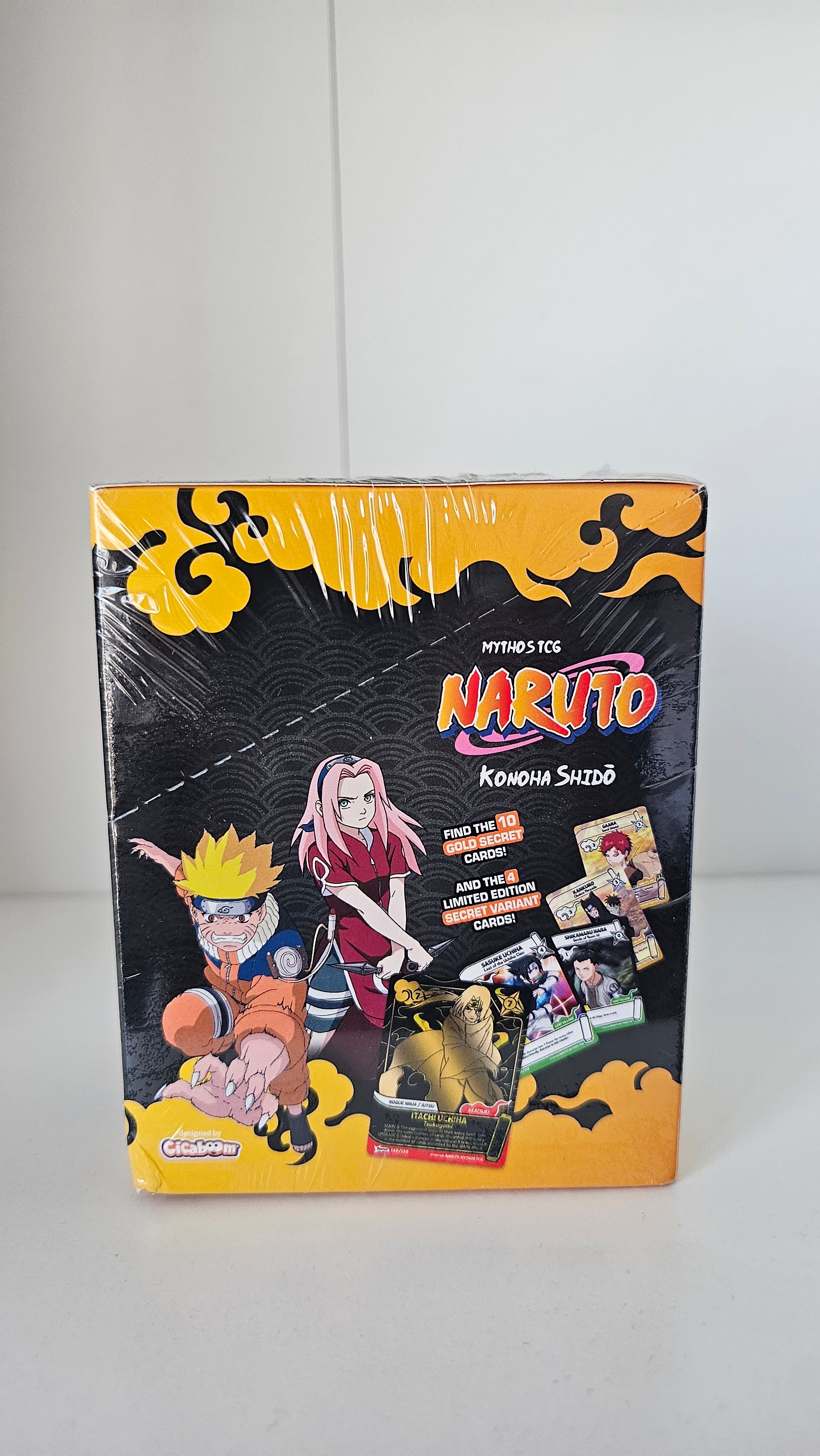SEALED NARUTO KONOHA SHIDO - 2ND EDITION BOOSTER BOX