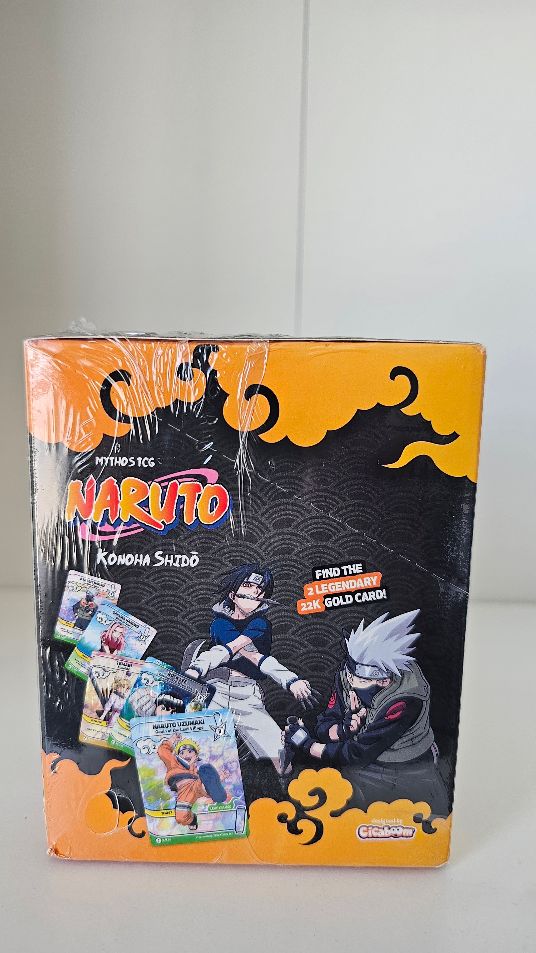 SEALED NARUTO KONOHA SHIDO - 2ND EDITION BOOSTER BOX