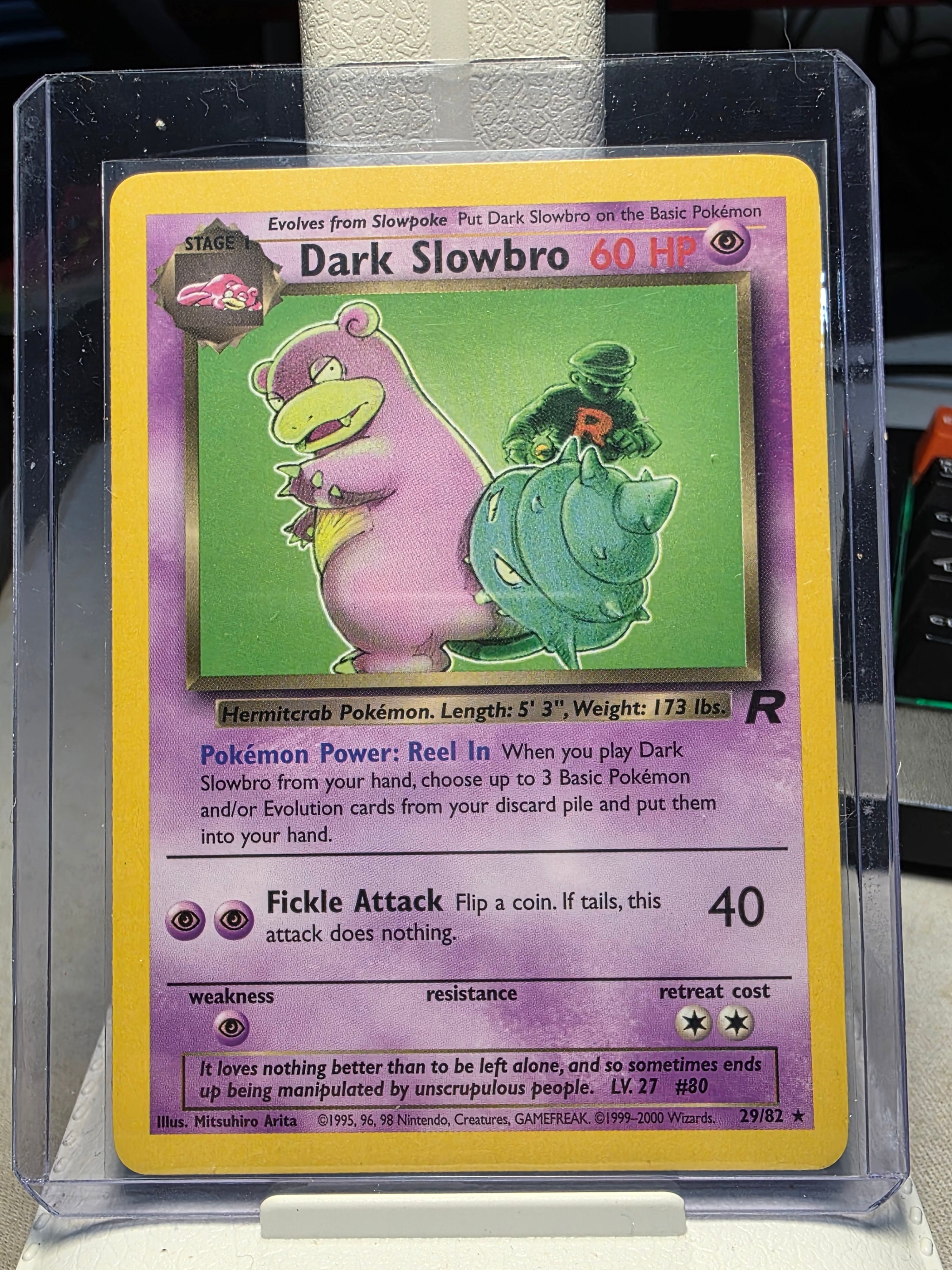Dark Slowbro Unlimited 29/82 - Team Rocket