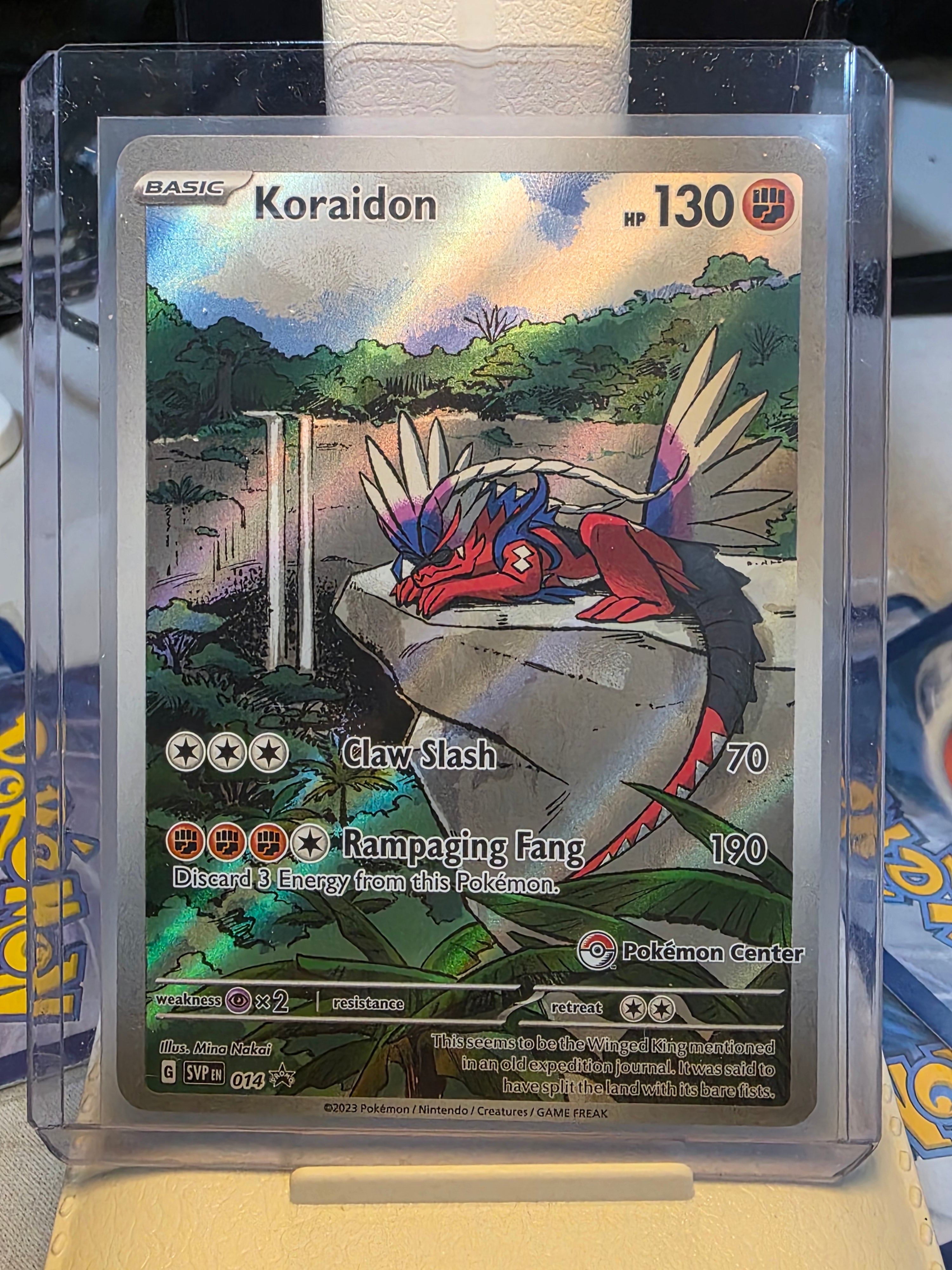 Koraidon (Pokemon Center Exclusive) - Scarlet and Violet Promo