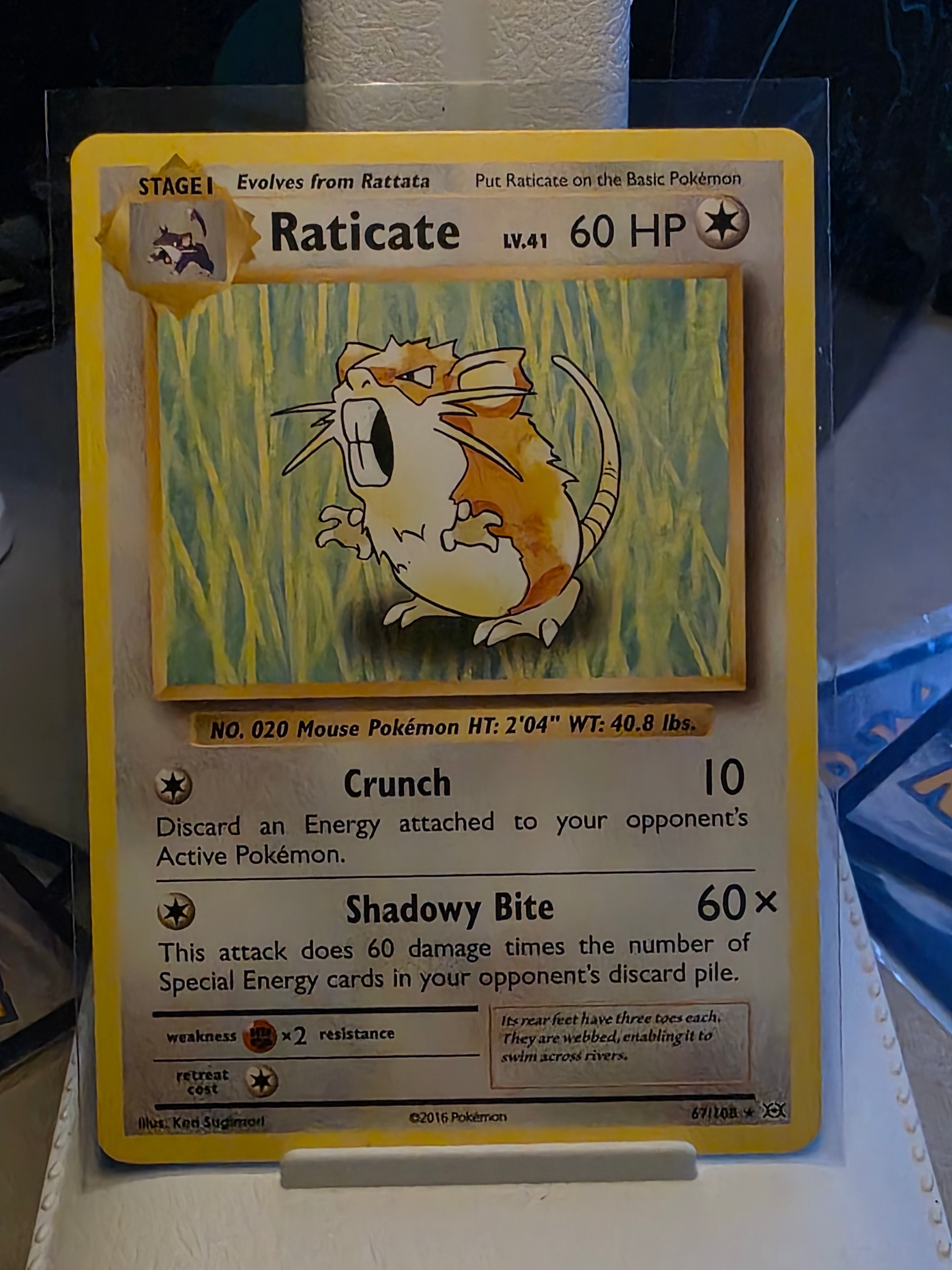 Raticate 67/108 - Evolutions