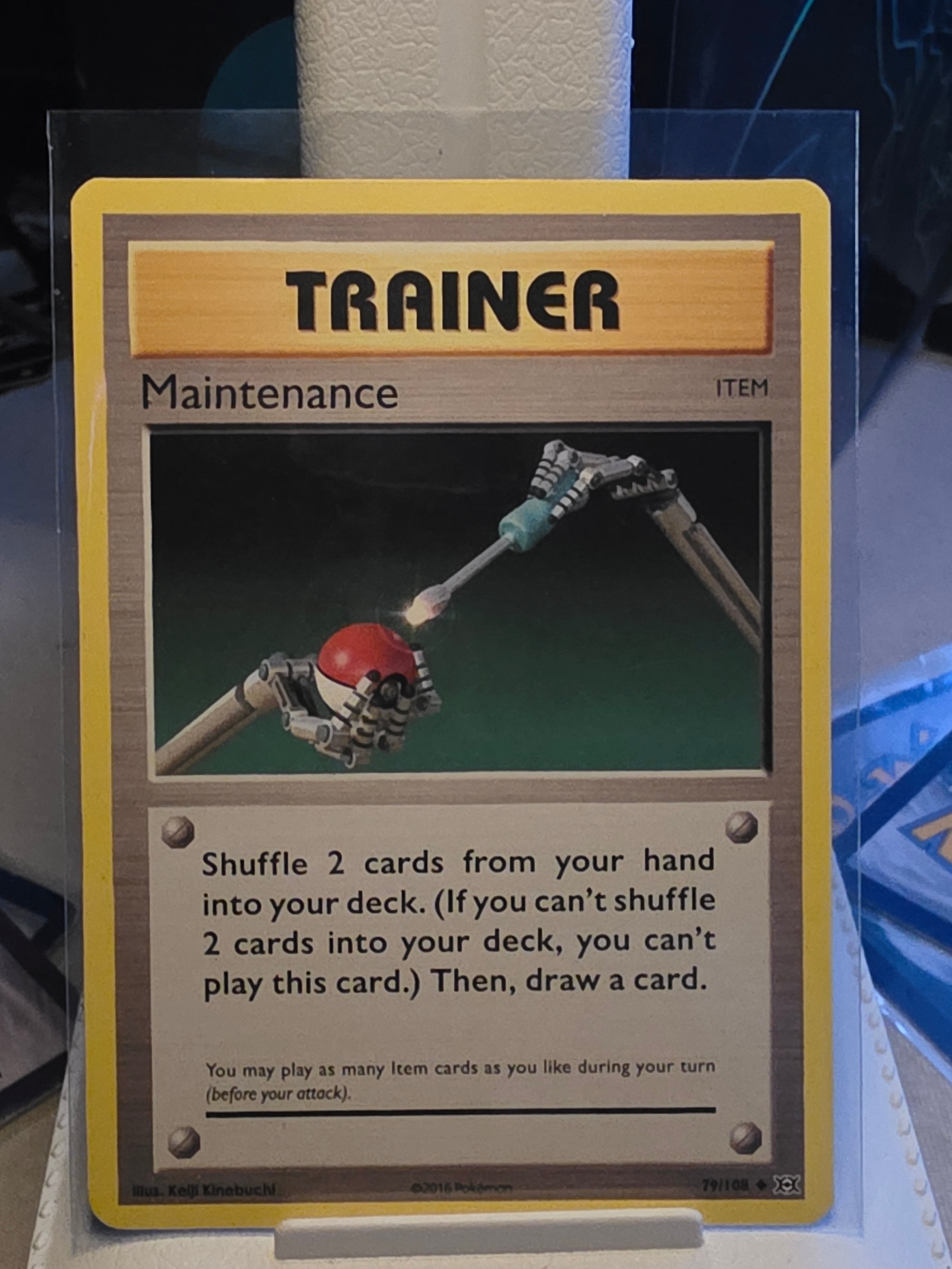 Maintenance 79/108 TRAINER - Evolutions