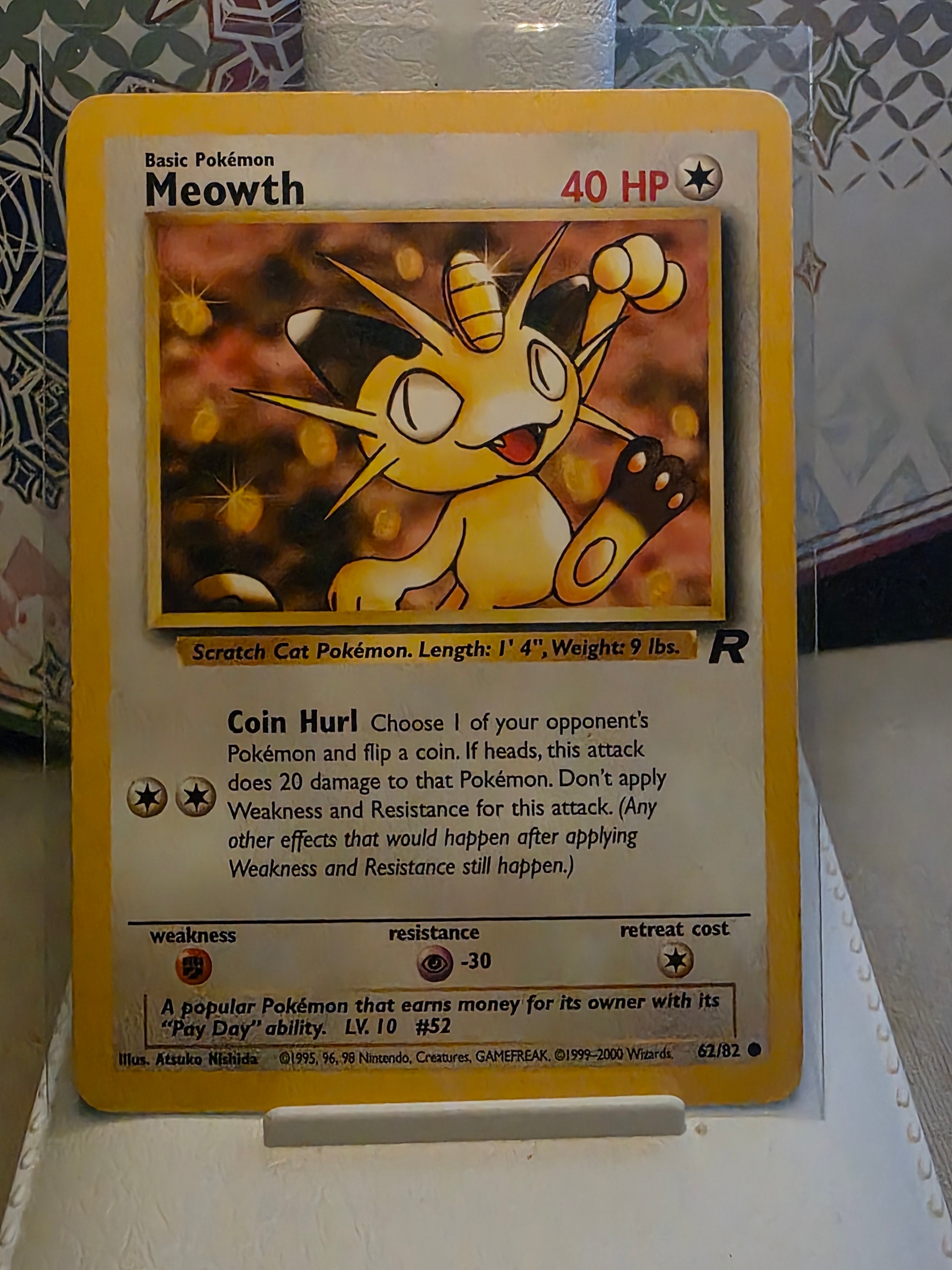 Meowth 62/82 - Team Rocket