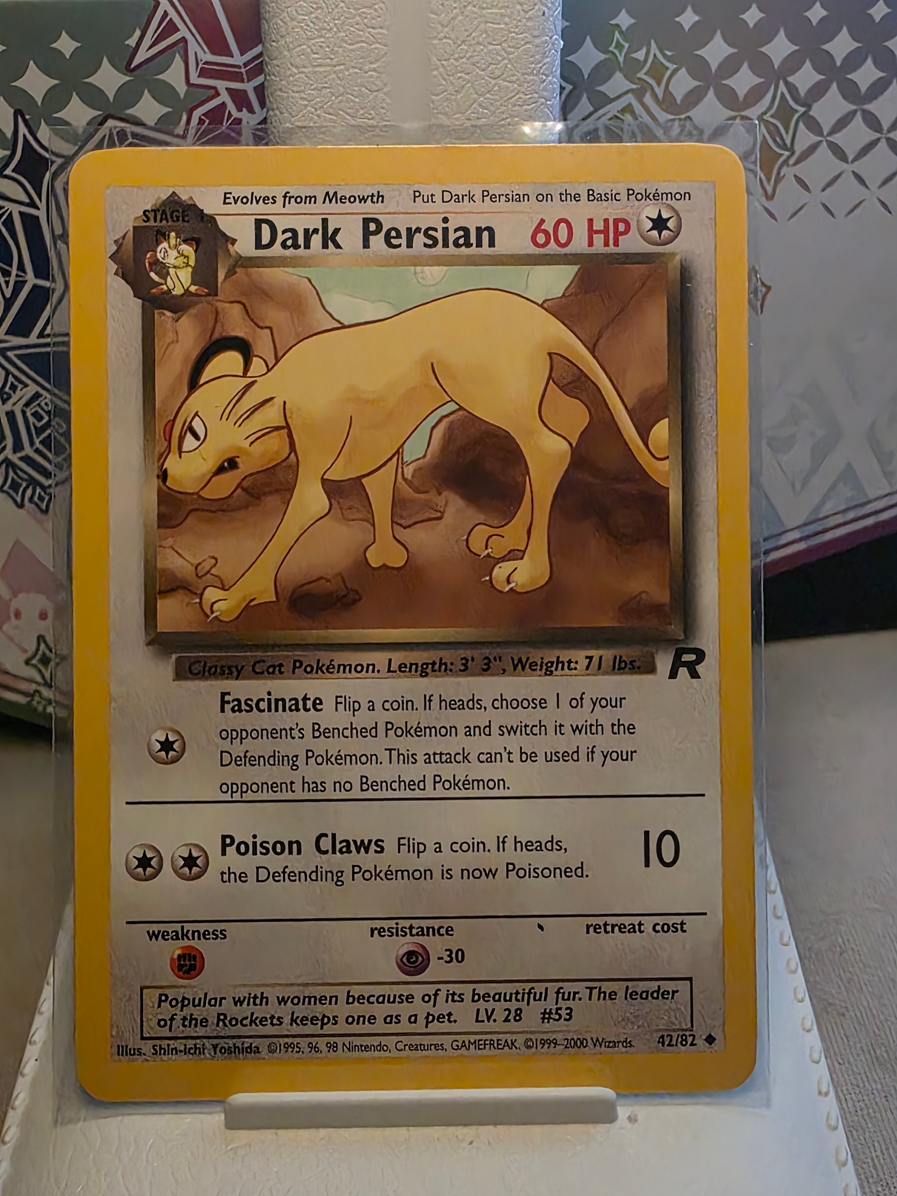 Dark Persian (42/82) - Team Rocket