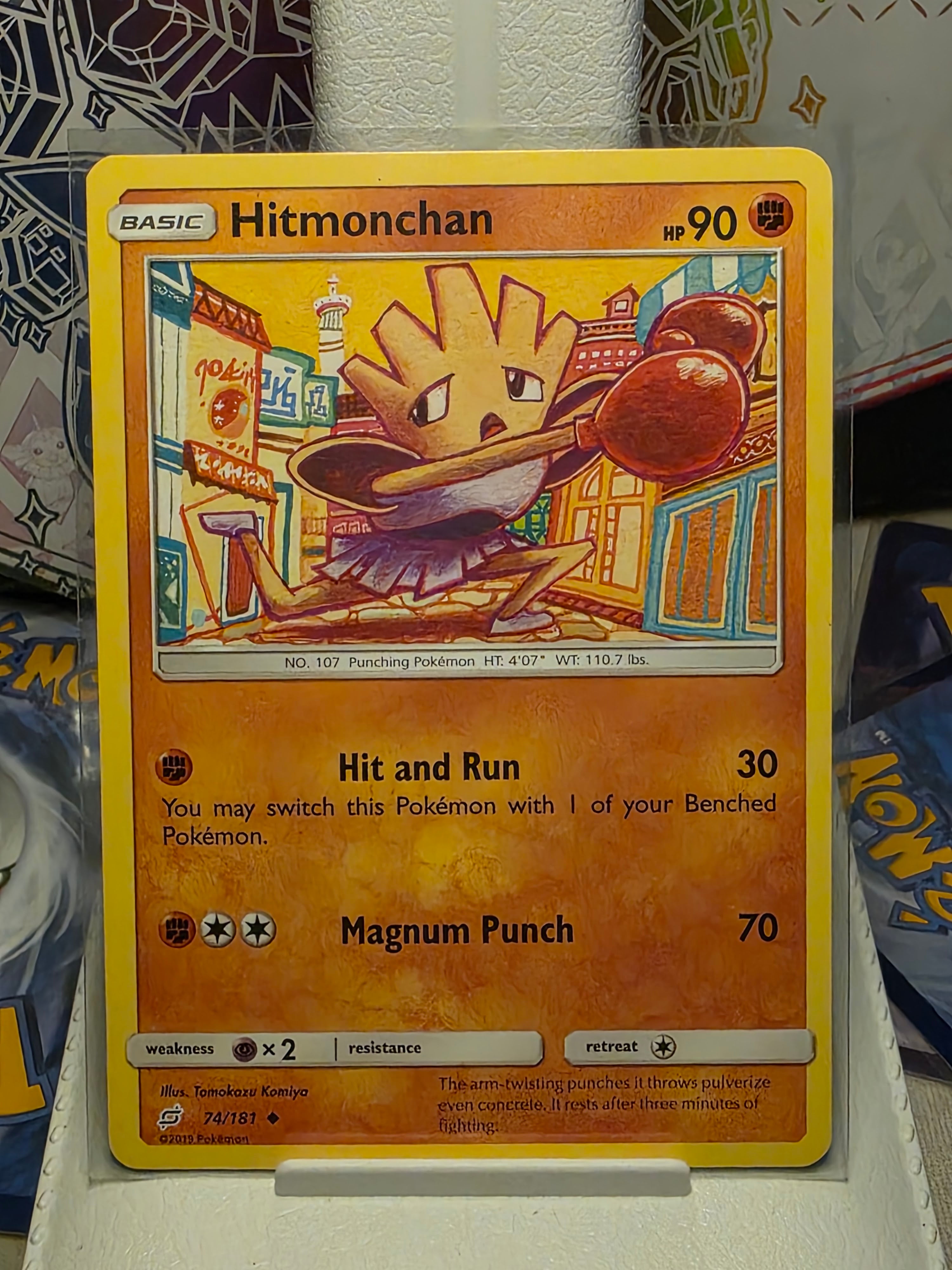 Hitmonchan 74/181 - Team Up