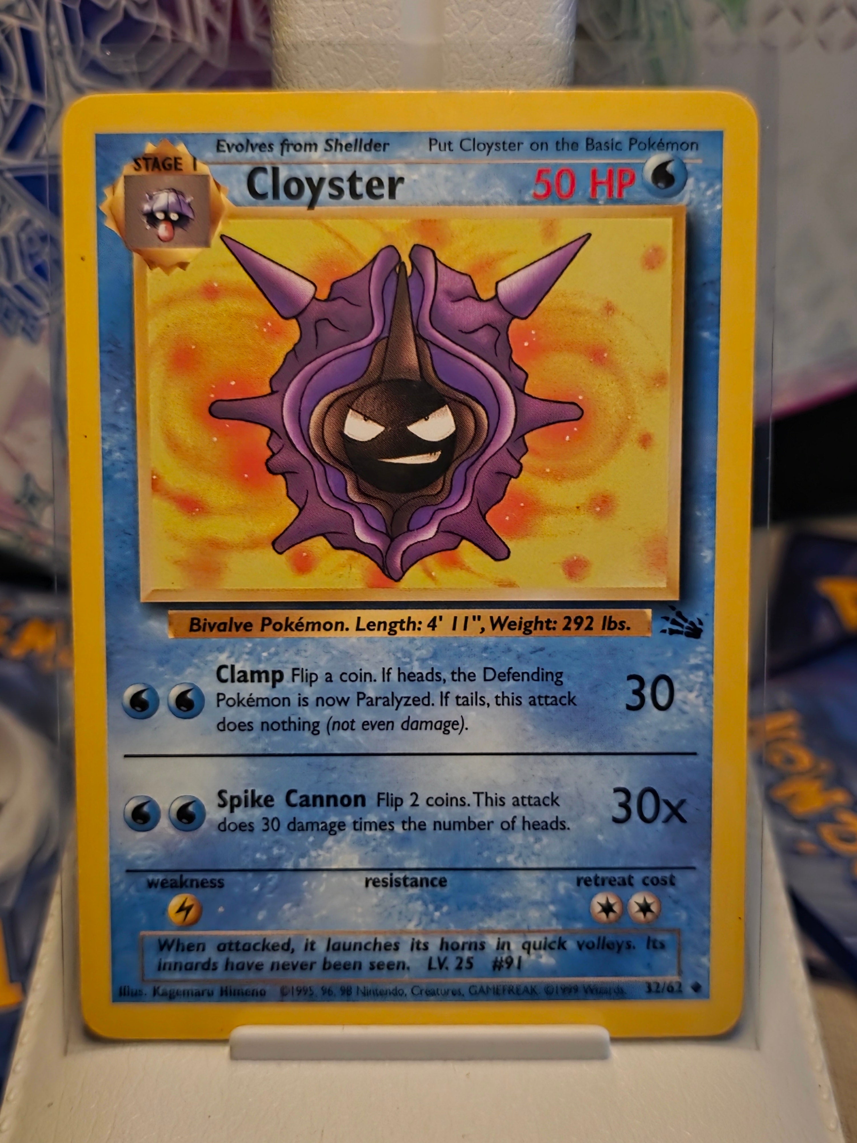 Cloyster 32/62 - Fossil