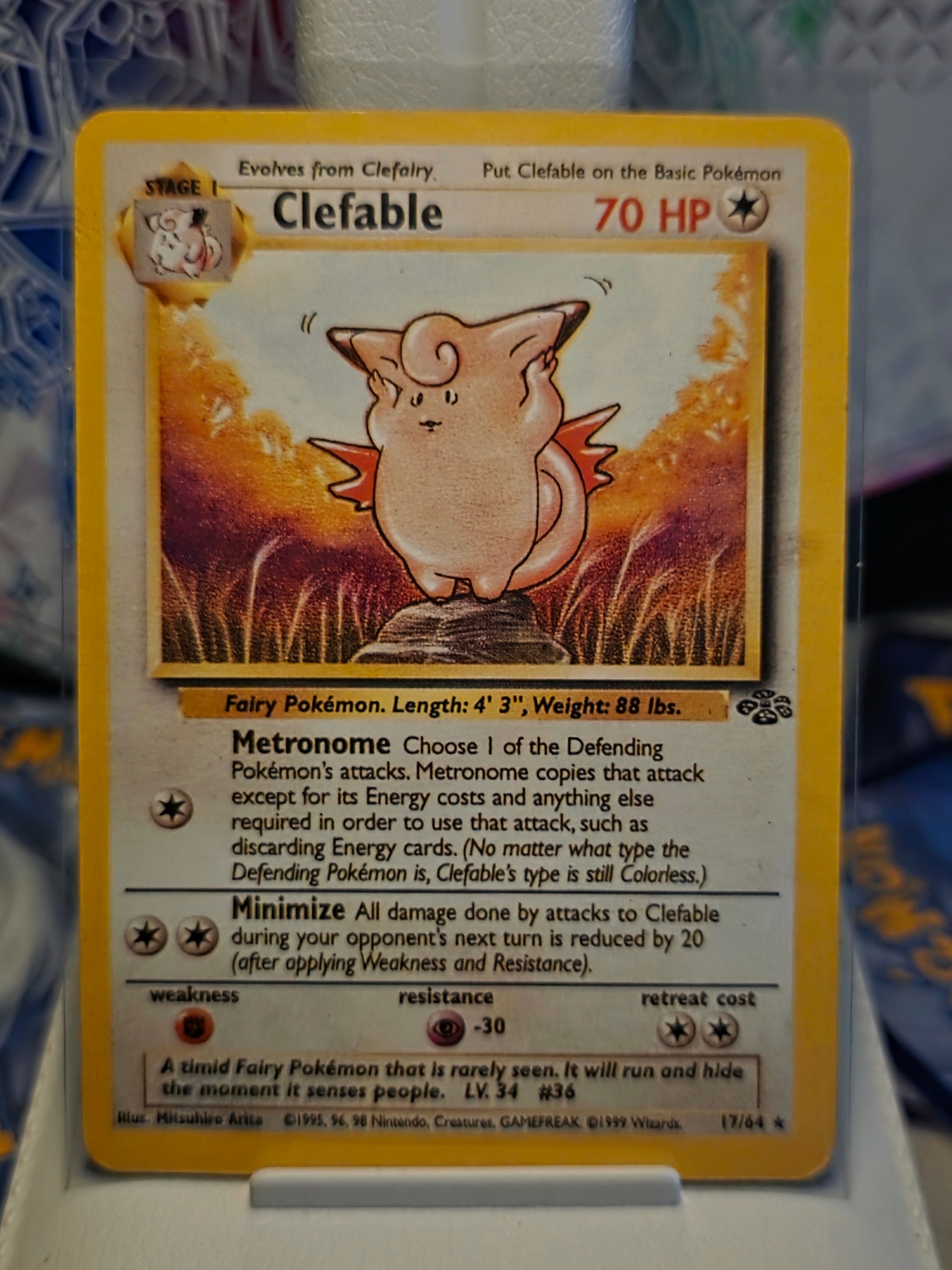 Clefable 17/64 - Jungle