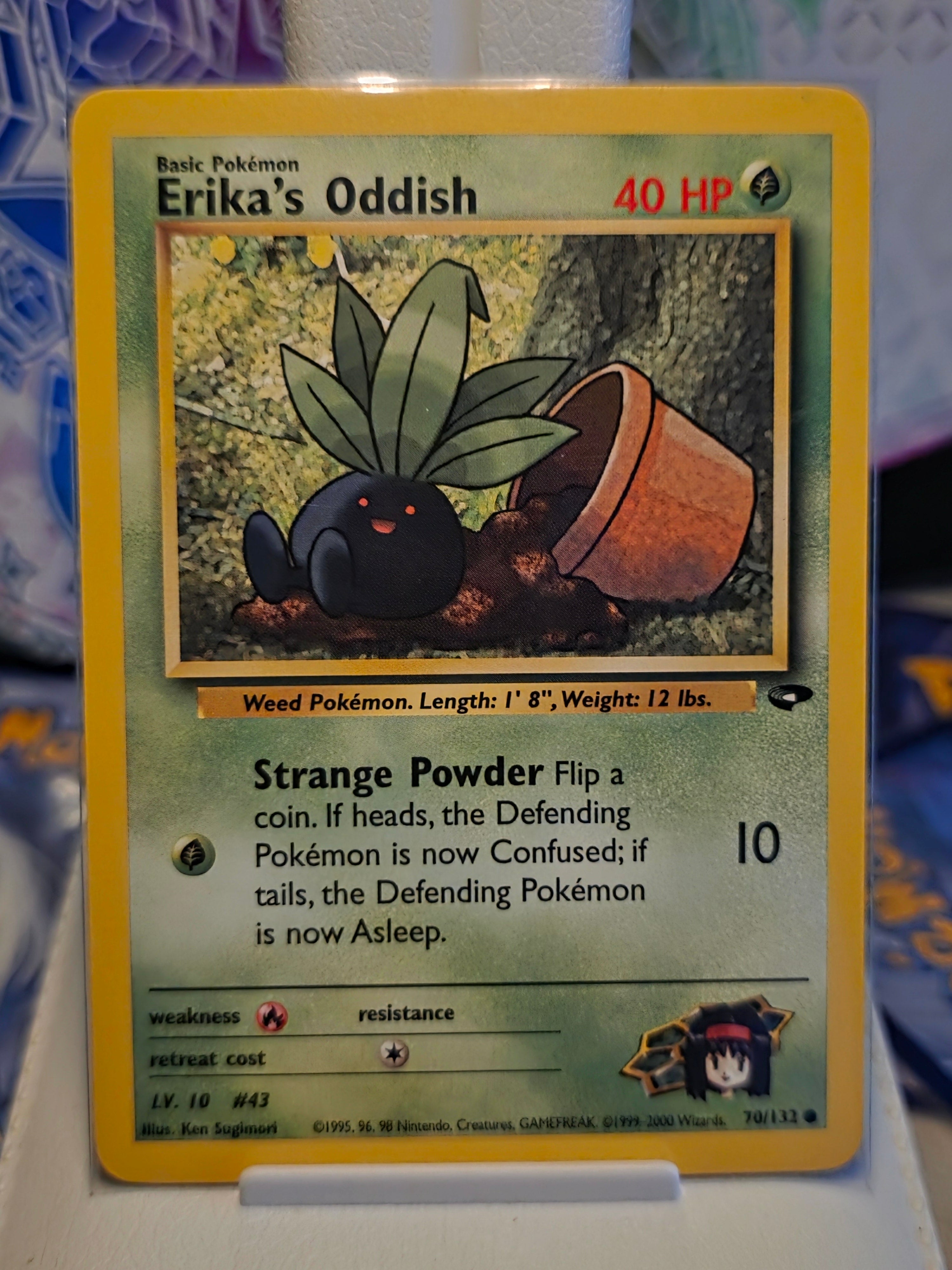 Erika's Oddish 70/132 - Gym Challenge
