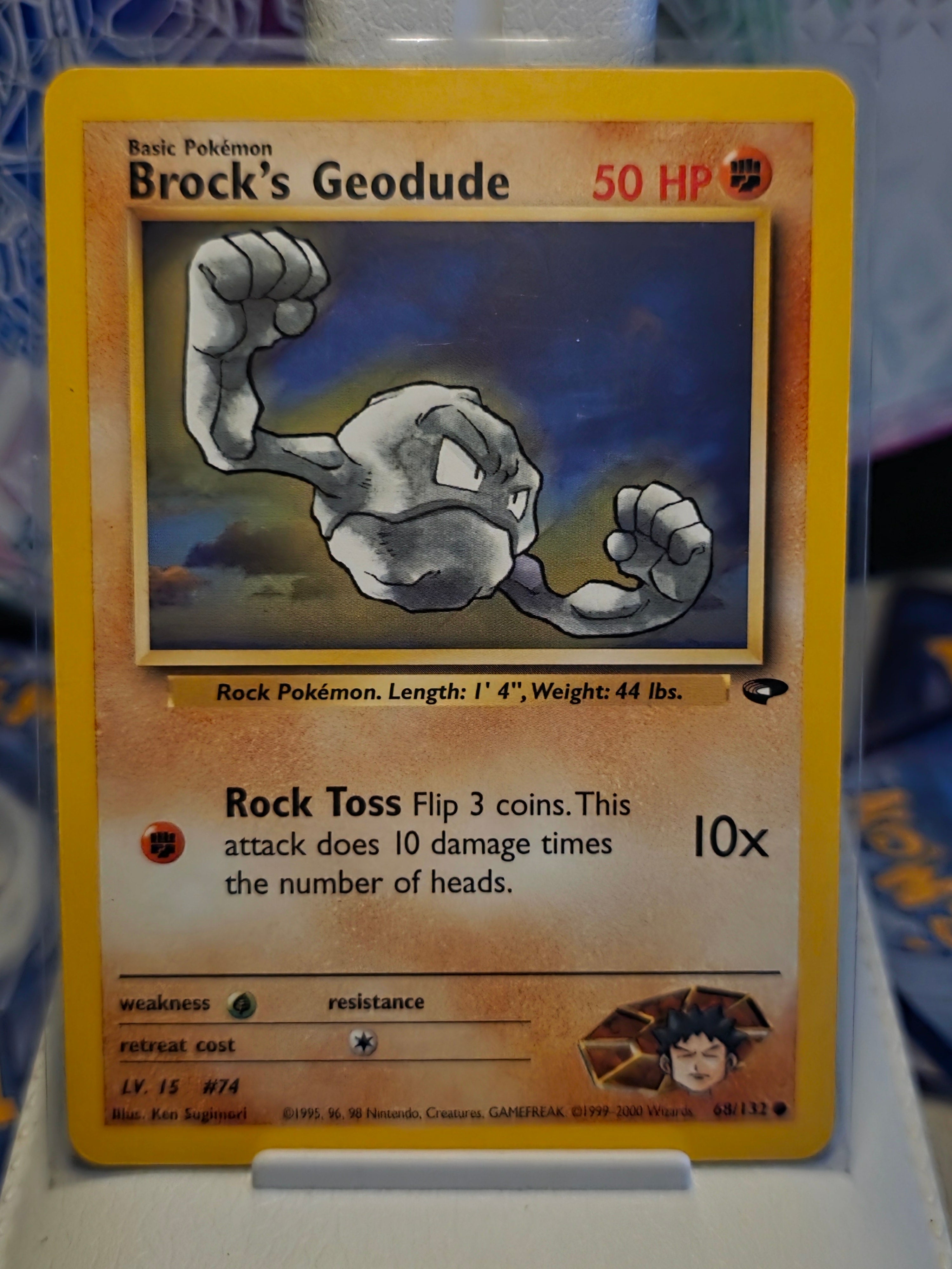 Brock's Geodude 68/132 - Gym Challenge