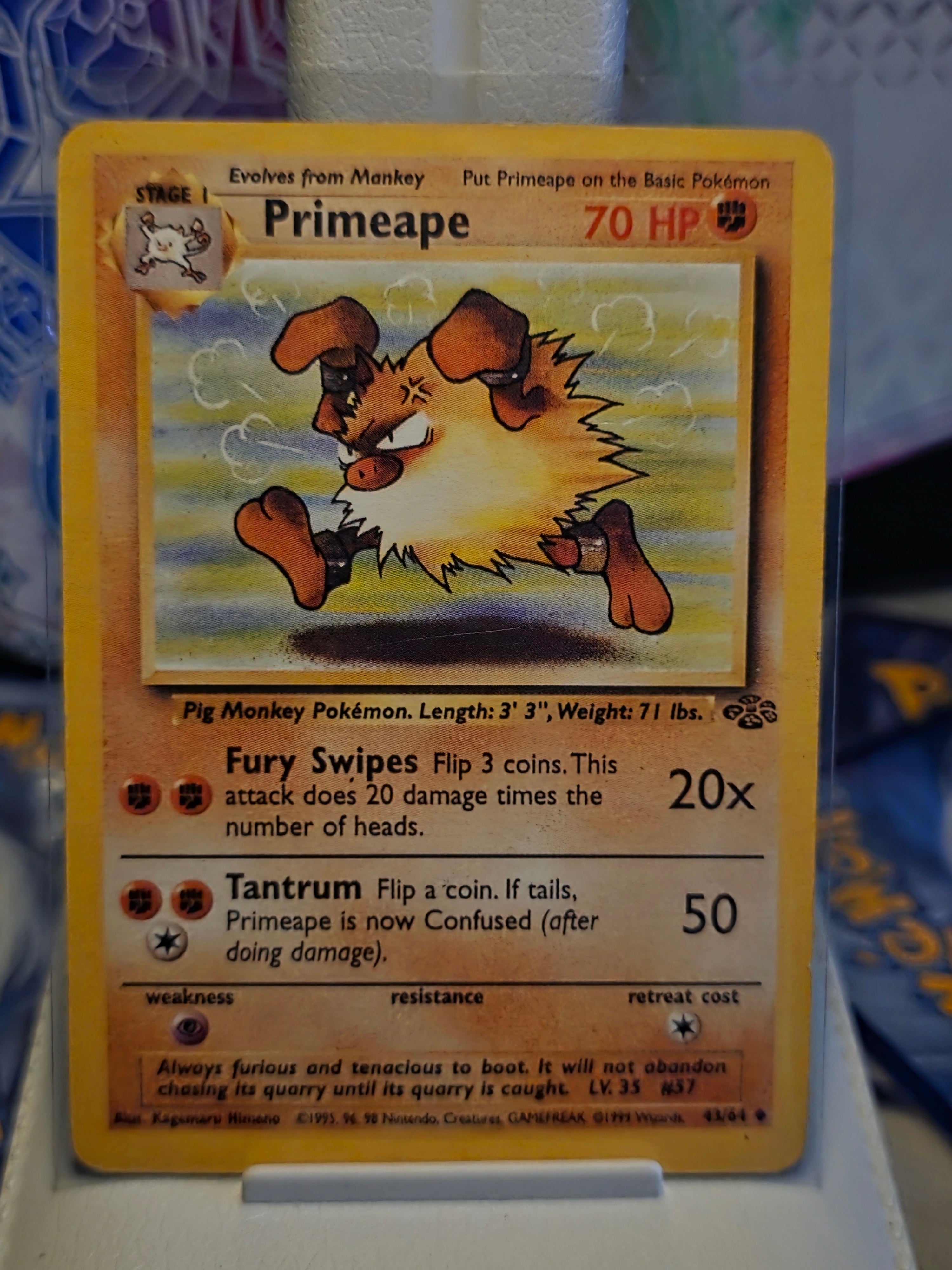 Primeape 43/64 - Jungle
