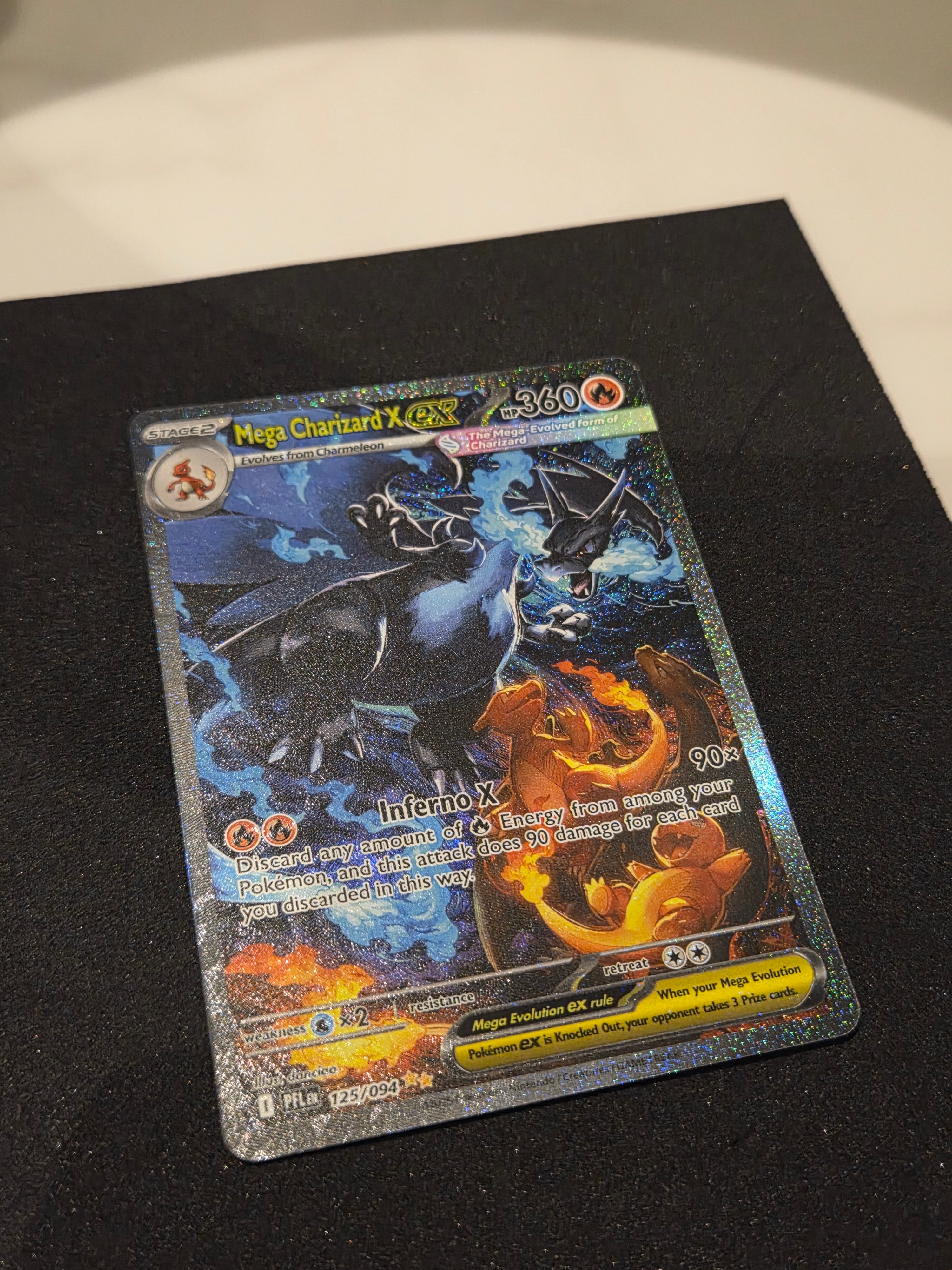 Mega Charizard X ex | 125/094 | Phantasmal Flames