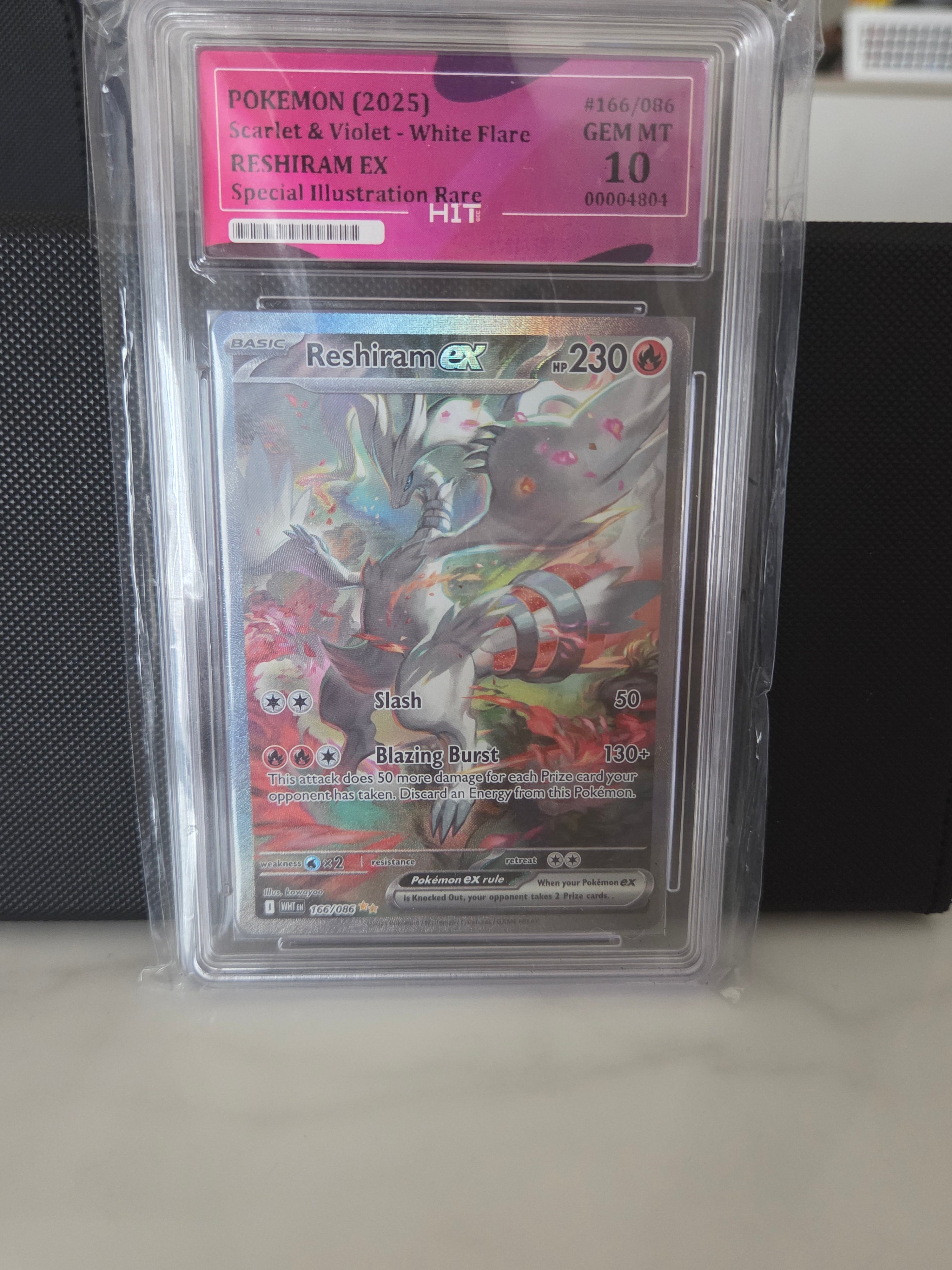 Reshiram ex | 166/086 | White Flare