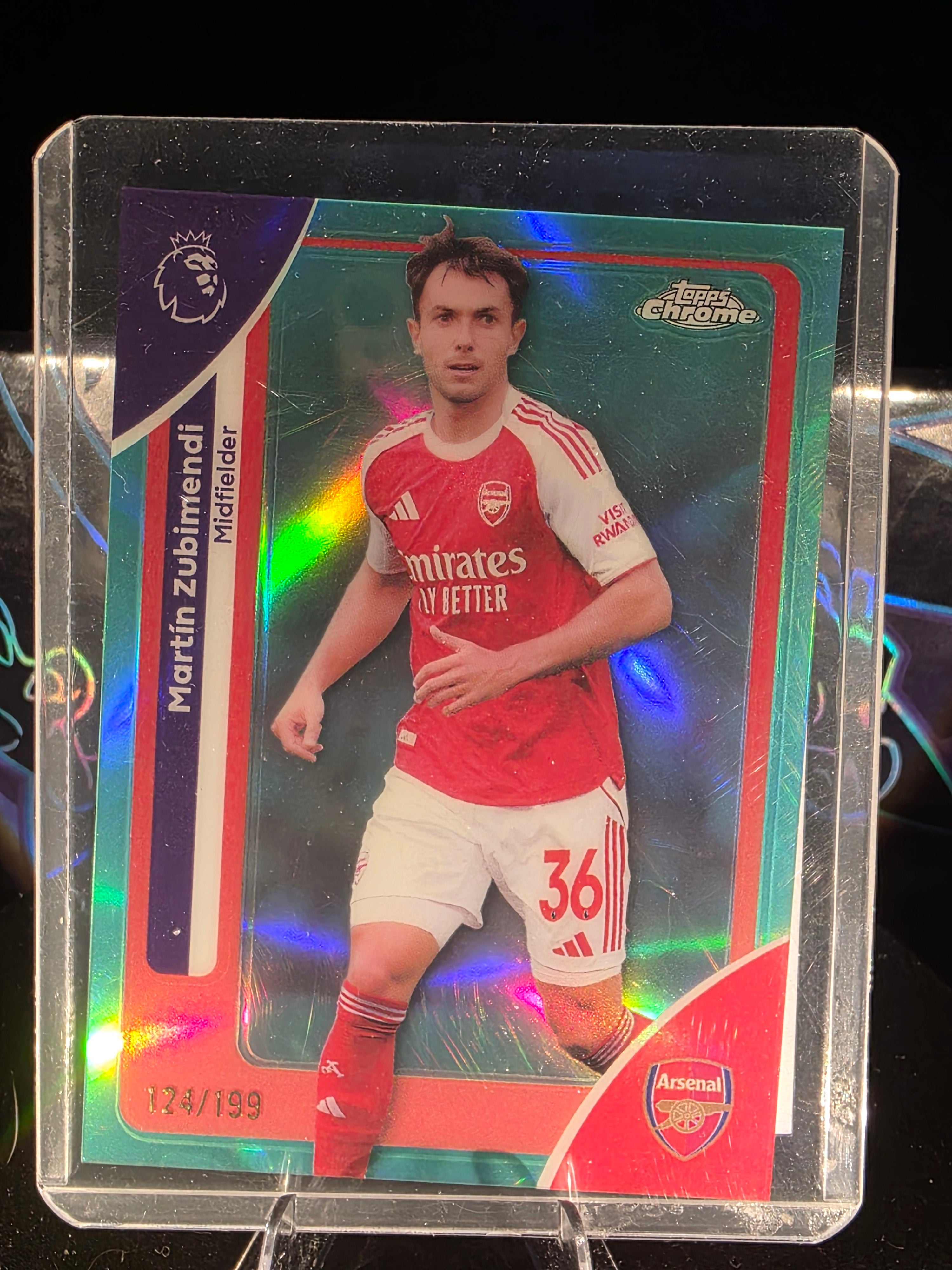 2025-26 Topps Chrome Premier League - Martin Zubimendi #18