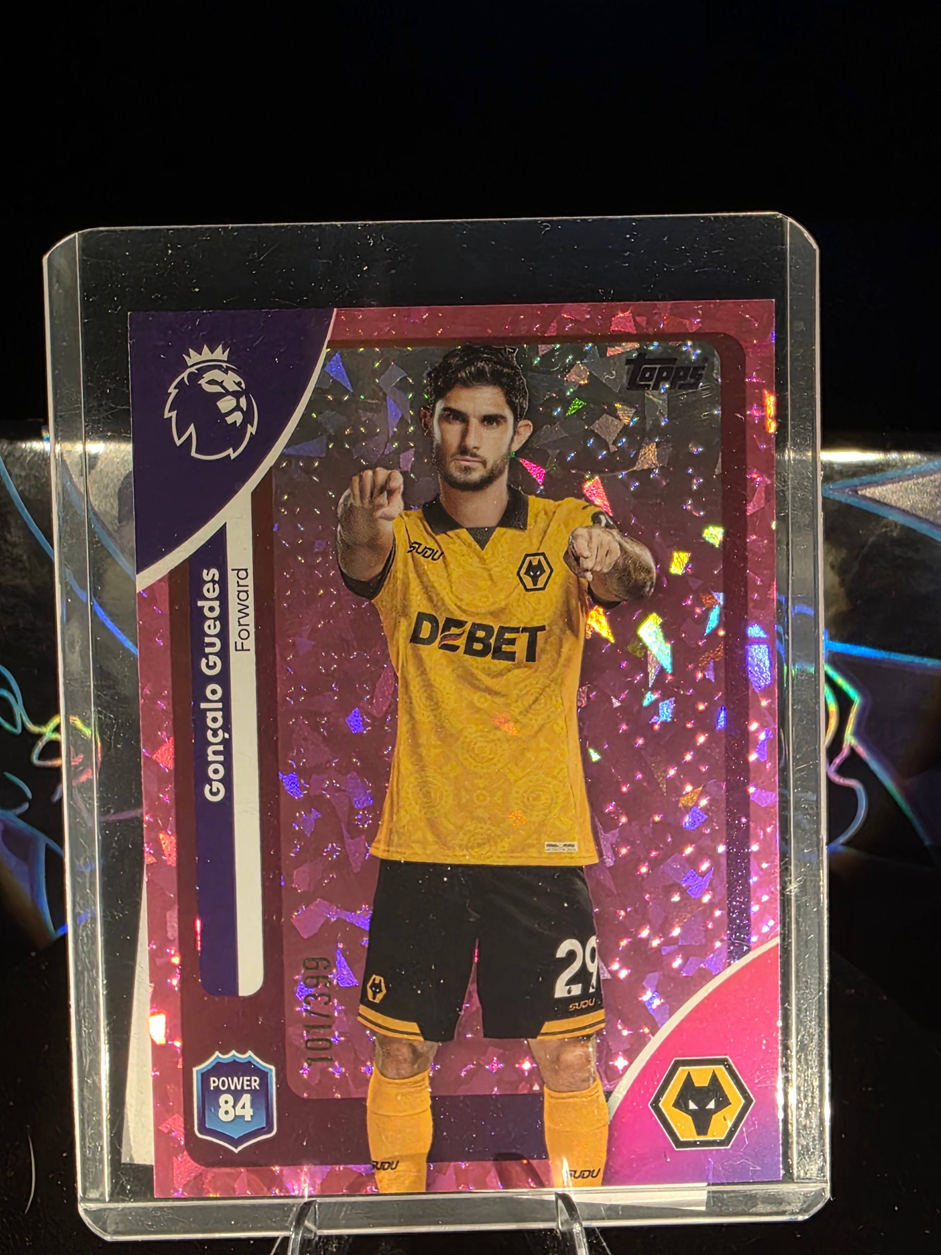 Topps Premier league 2025 - 2026 Numbered parallel Gonçalo Guedes 300