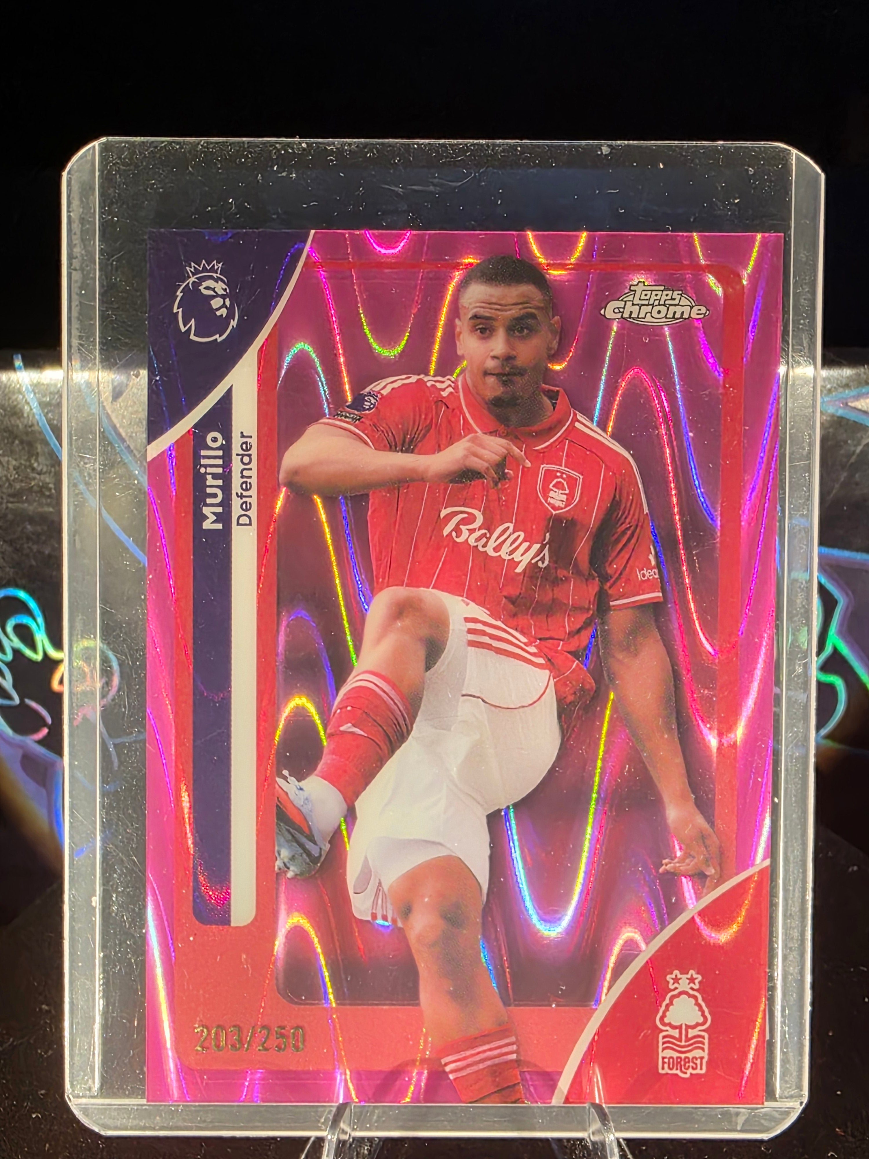 Murillo [Purple Refractor] #155 2026 Topps Chrome Premier League