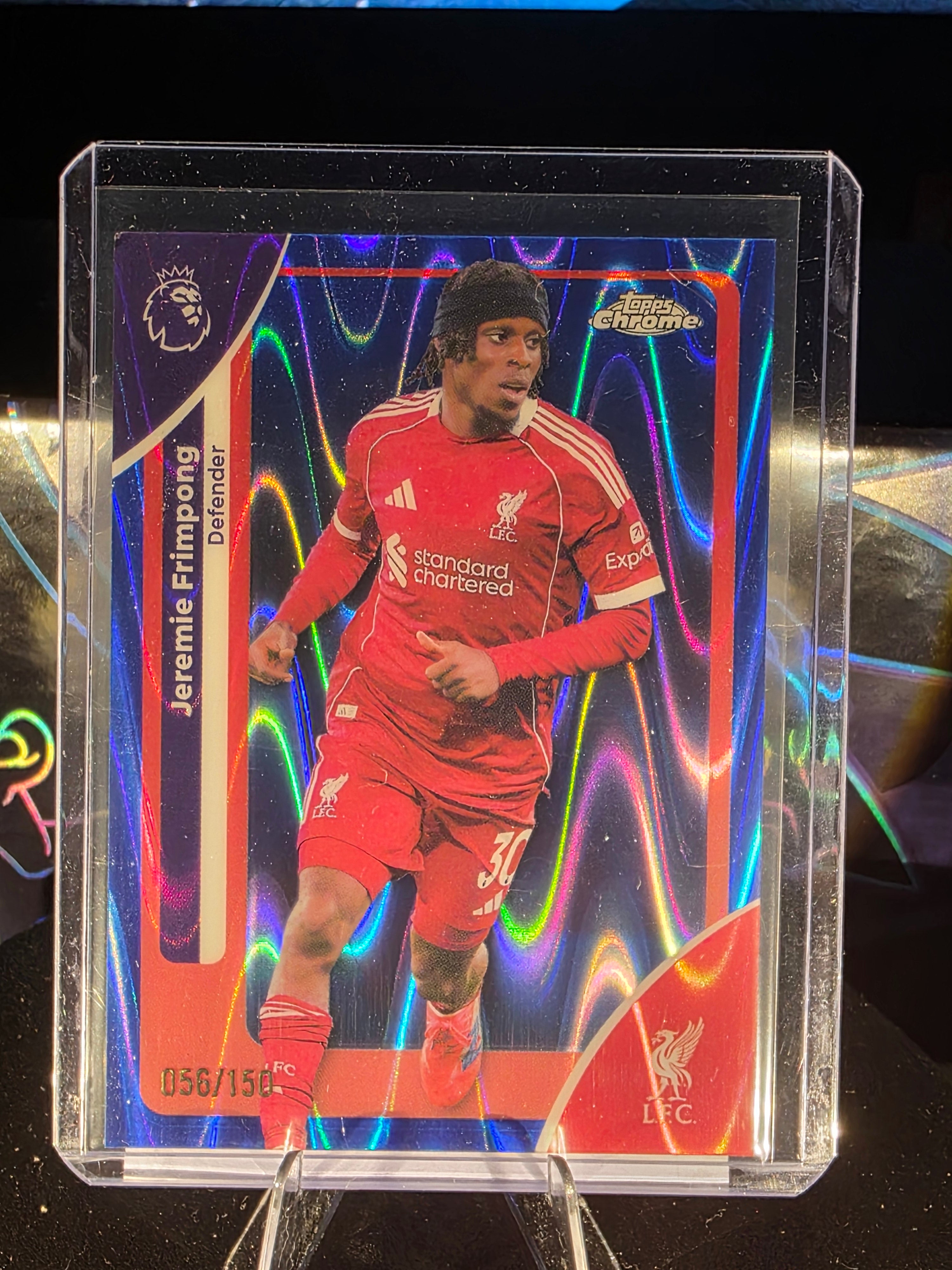 2025-26 Topps Chrome Premier League - Jeremie Frimpong #114