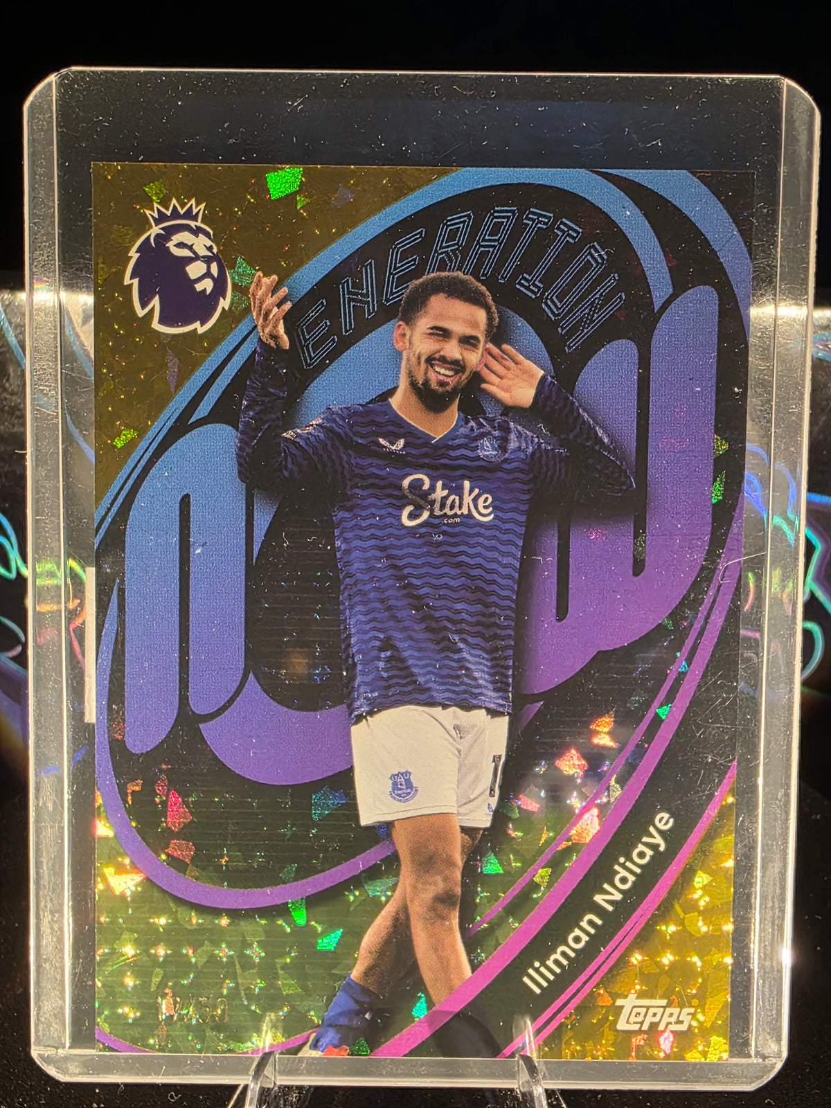Topps Premier League 2025/26 Generation Now Iliman Ndiaye Everton