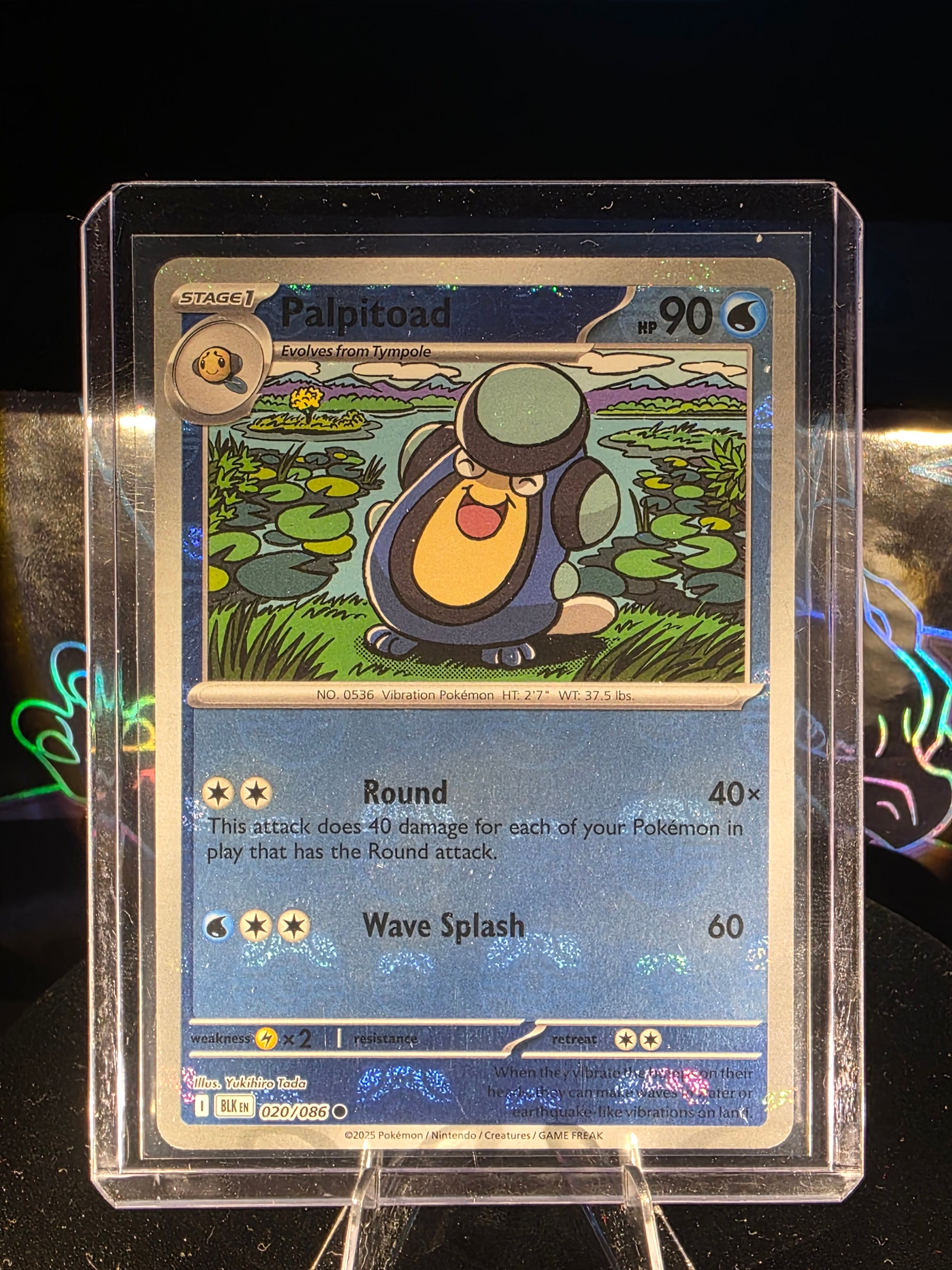 Palpitoad (Master Ball Pattern) 020/085 - Black Bolt