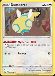 207/264 Dunsparce - Fusion Strike by Poké Zen DXB on MYNTED