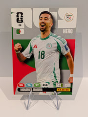 20 Mohamed Amoura - Algeria - Panini Adrenalyn XL World Cup 2026