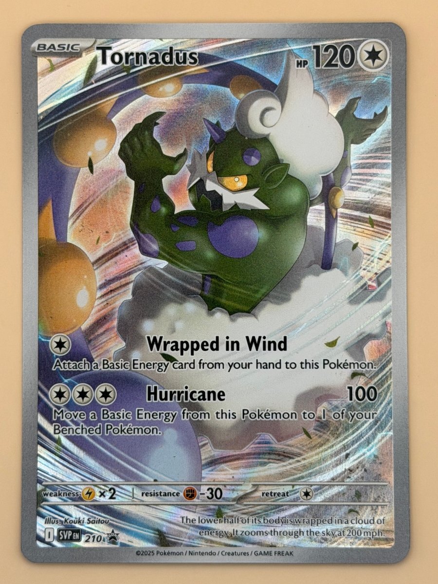 210 Tornadus - SVP Promo by Poké Zen DXB on MYNTED