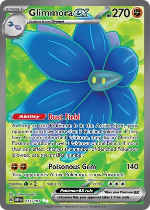 213/197 Glimmora ex - Obsidian Flames by Poké Zen DXB on MYNTED