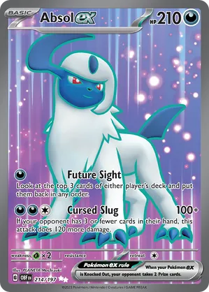 214/197 Absol ex - Obsidian Flames by Poké Zen DXB on MYNTED