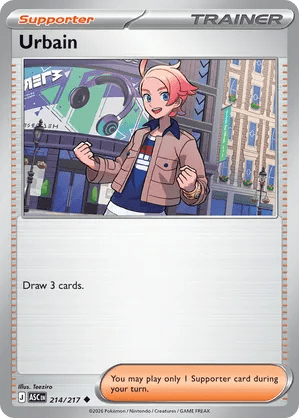 214/217 Urbain - Ascended Heroes by Poké Zen DXB on MYNTED