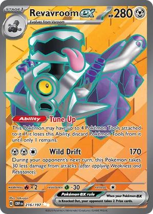216/197 Revavroom ex - Obsidian Flames by Poké Zen DXB on MYNTED