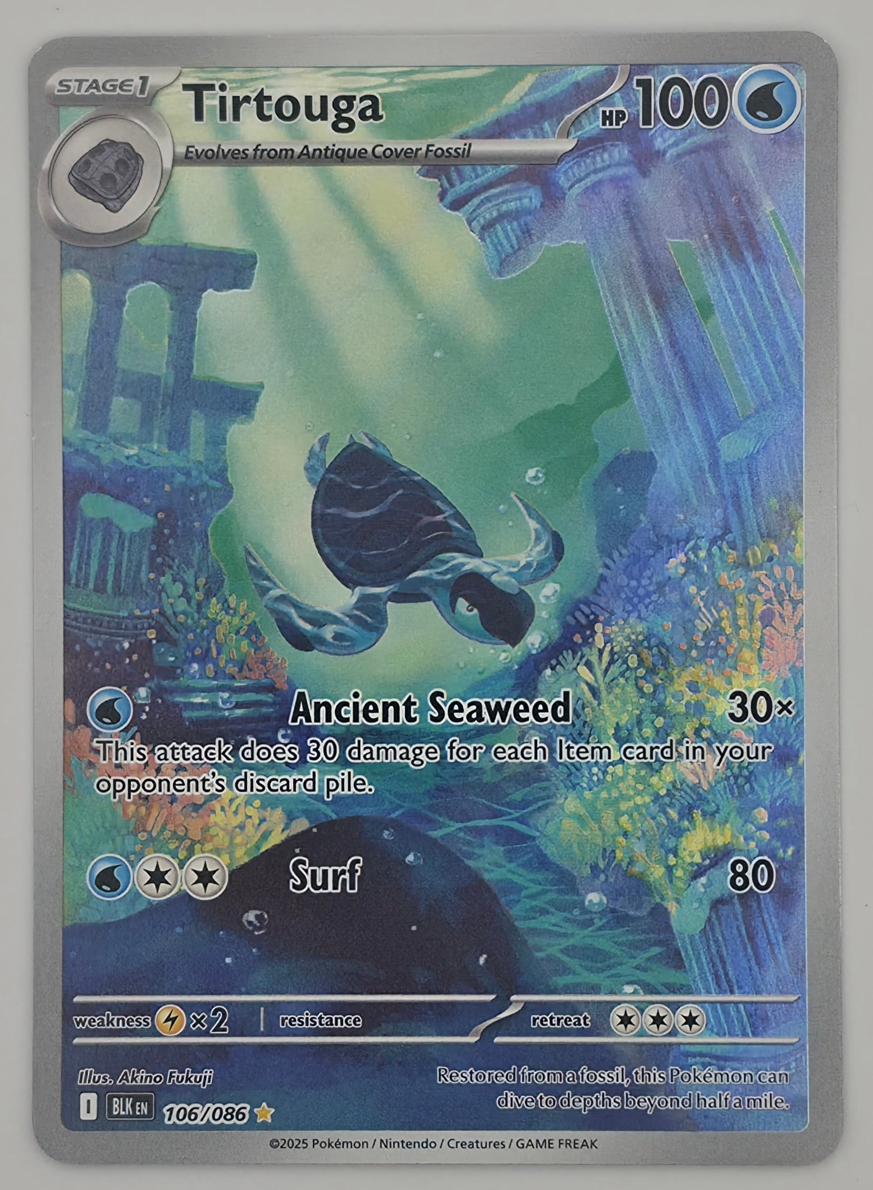 Tirtouga - 106/086 - SV: Black Bolt (BLK)