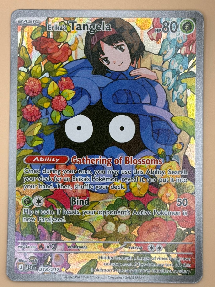 218/217 Erika's Tangela - Ascended Heroes by Poké Zen DXB on MYNTED