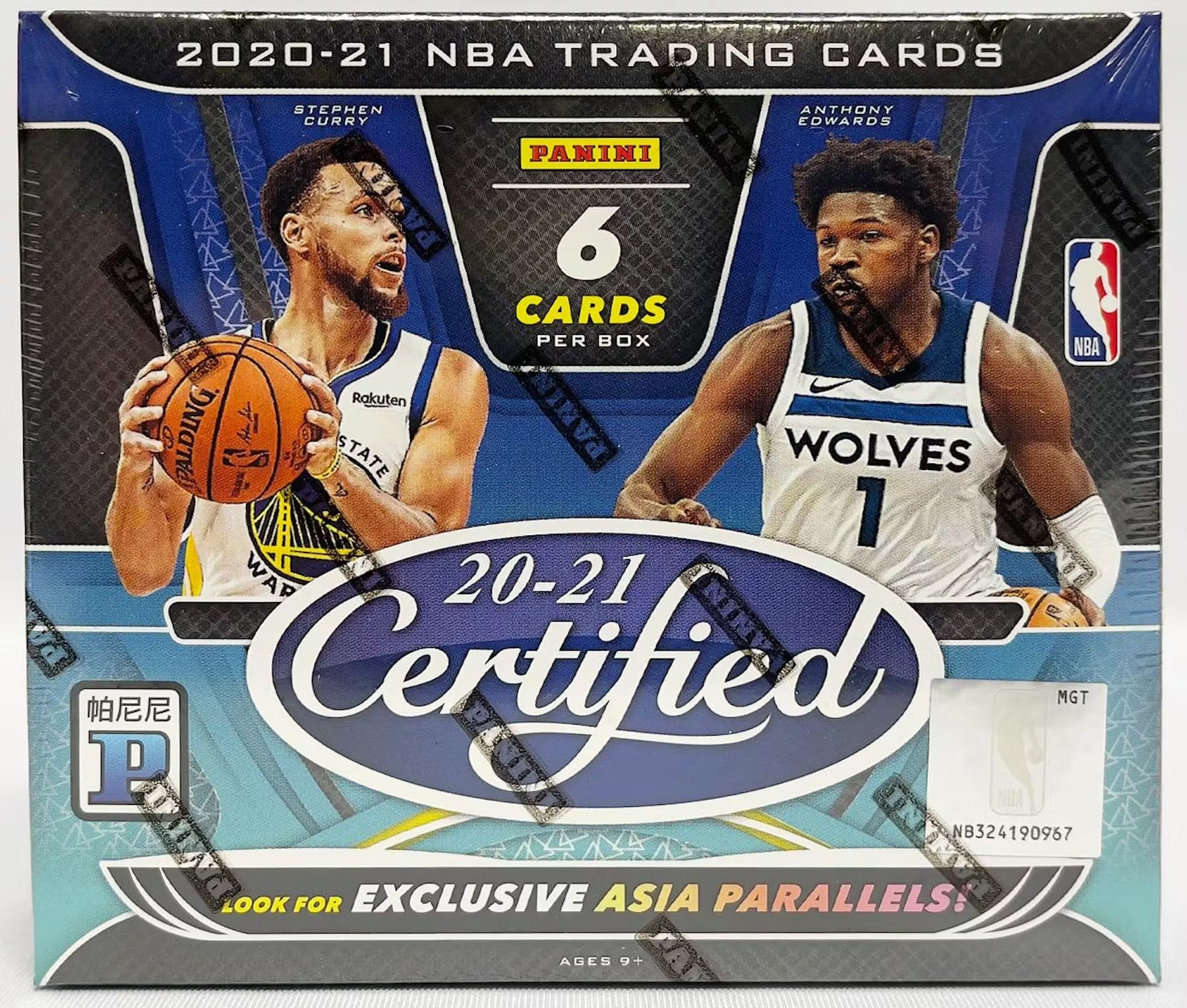 Panini Certified Asia Tmall 20-21 Hobby Box