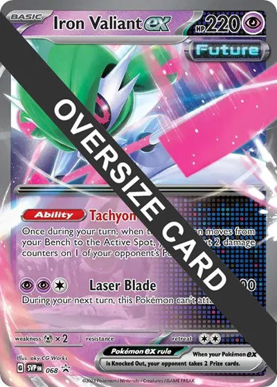 Iron Valiant ex Promo 068 (Jumbo card)