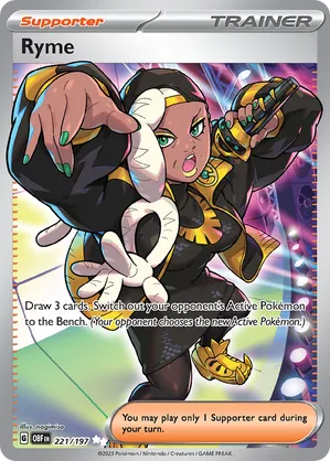 221/197 Ryme - Obsidian Flames by Poké Zen DXB on MYNTED