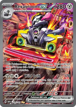 224/197 Revavroom ex - Obsidian Flames by Poké Zen DXB on MYNTED
