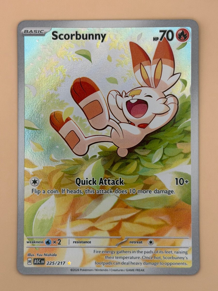 225/217 Scorbunny - Ascended Heroes by Poké Zen DXB on MYNTED