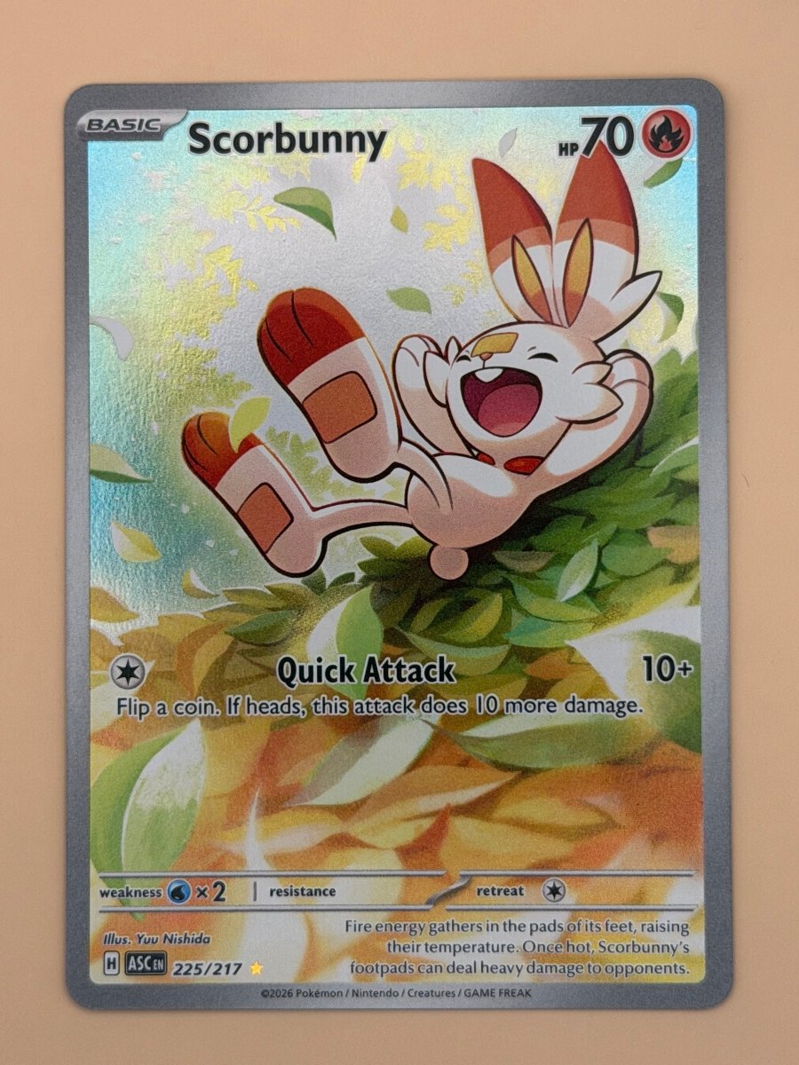 225/217 Scorbunny - Ascended Heroes by Poké Zen DXB on MYNTED