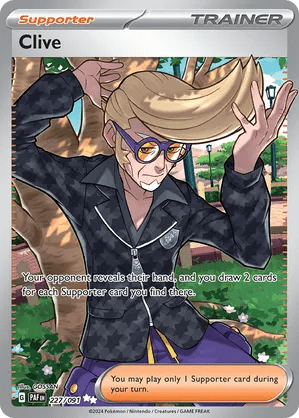 227/091 Clive - Paldean Fates by Poké Zen DXB on MYNTED