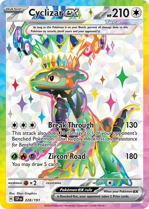 228/191 Cyclizar ex - Surging Sparks by Poké Zen DXB on MYNTED